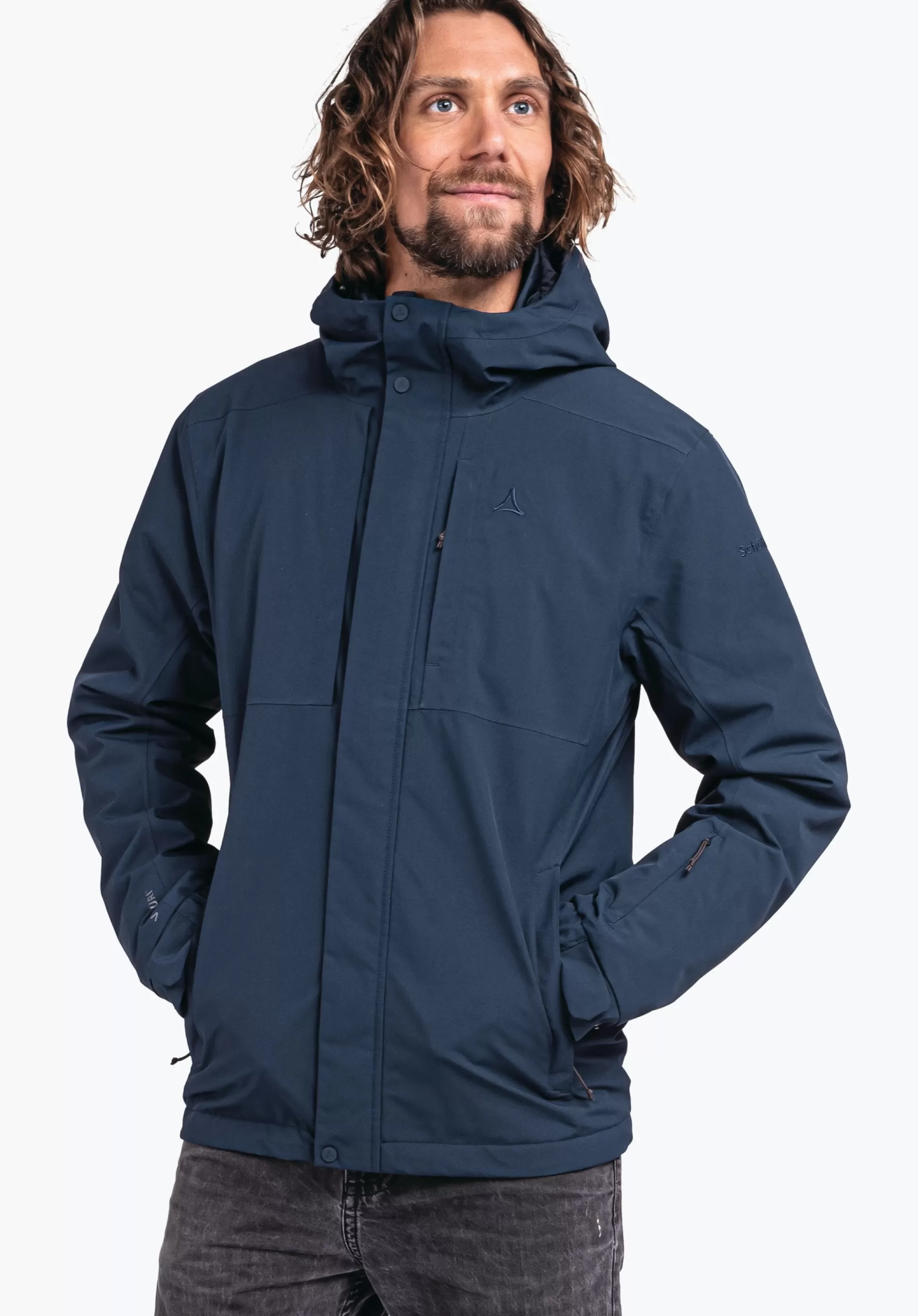 MEN SCHÖFFEL Travel/Leisure | Outdoor Jackets<Stylish and waterproof insulation jacket brown