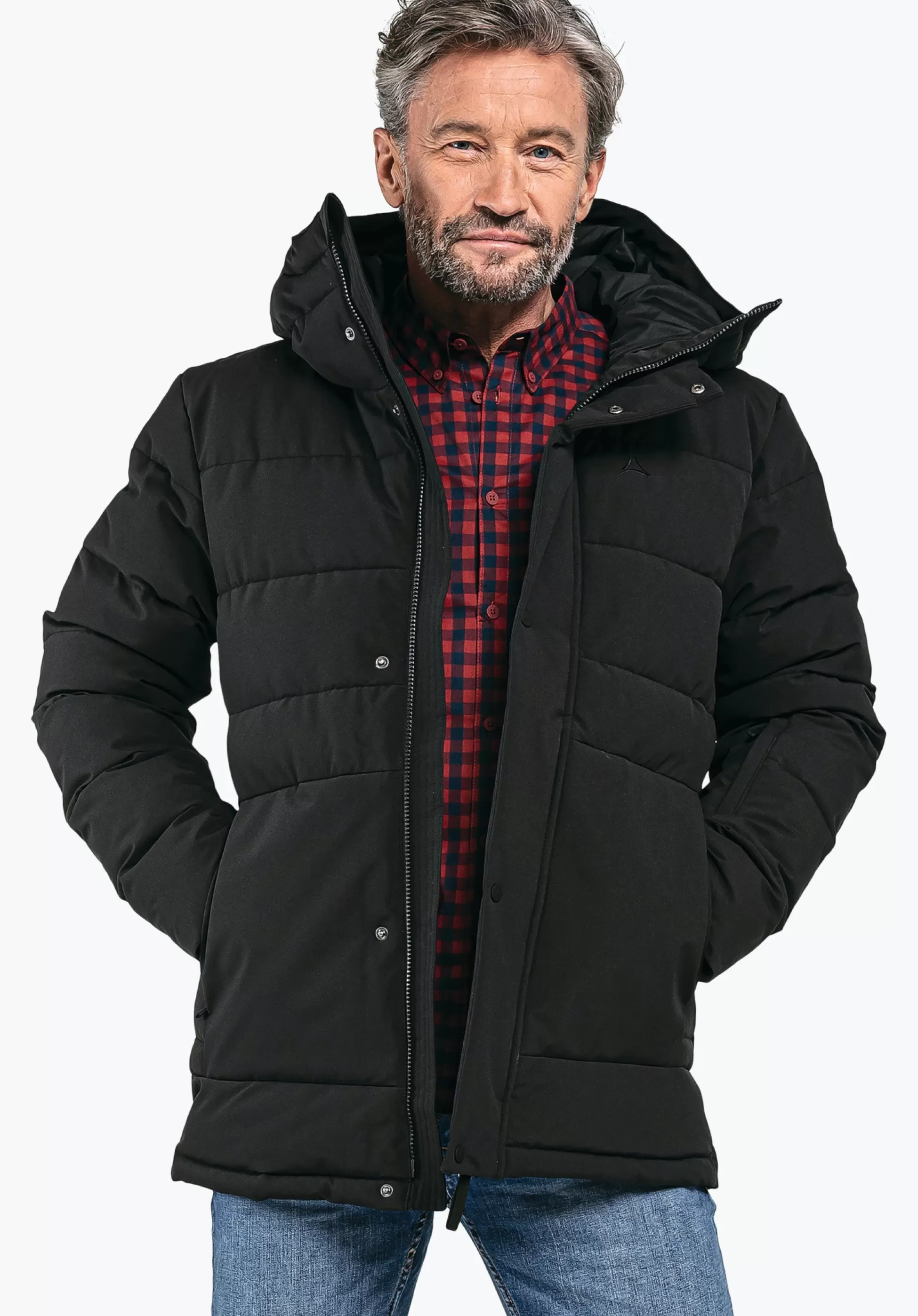 MEN SCHÖFFEL Travel/Leisure | Outdoor Jackets<Stylish jacket with recycled filling brown