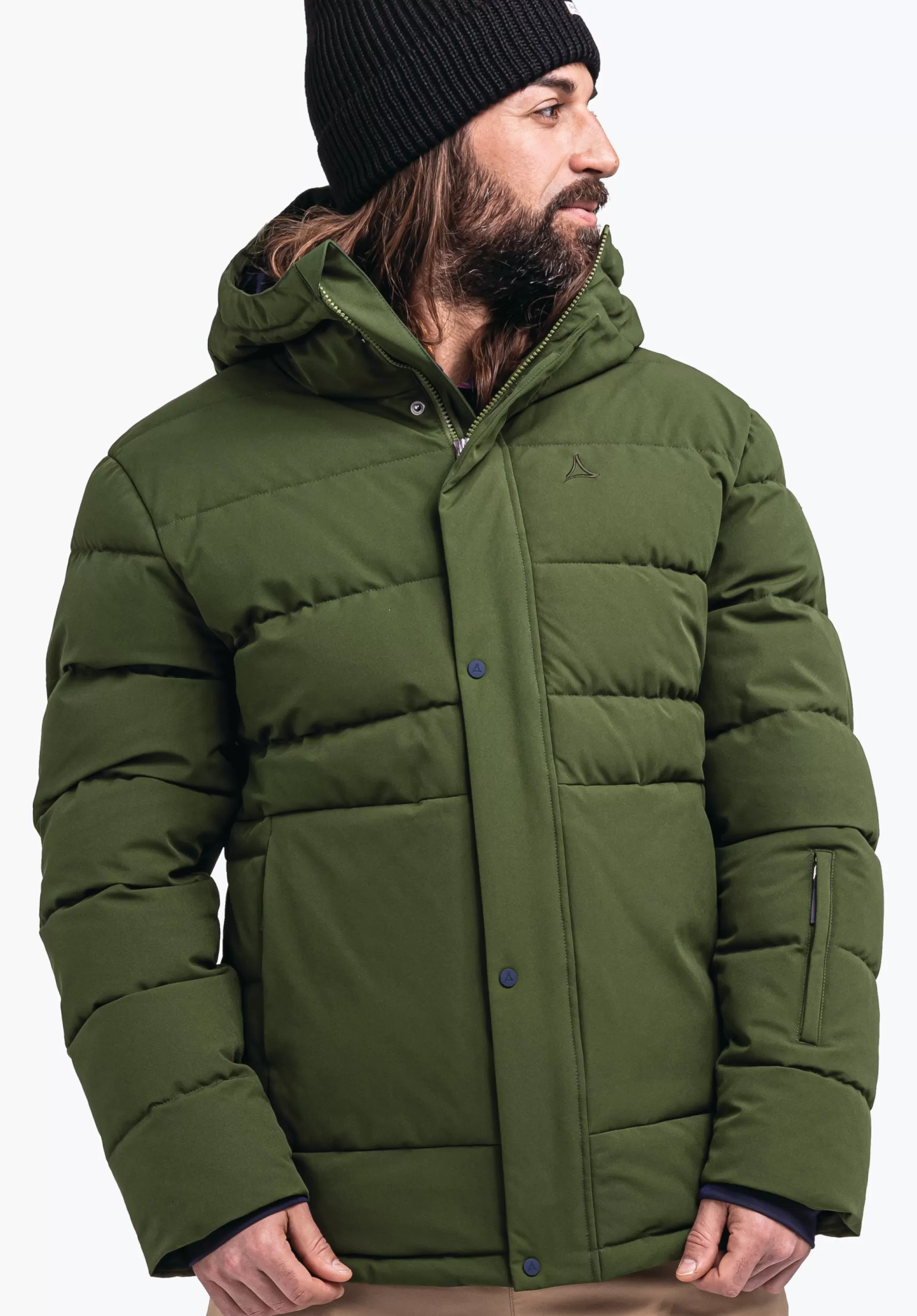 MEN SCHÖFFEL Travel/Leisure | Outdoor Jackets<Stylish jacket with recycled filling brown