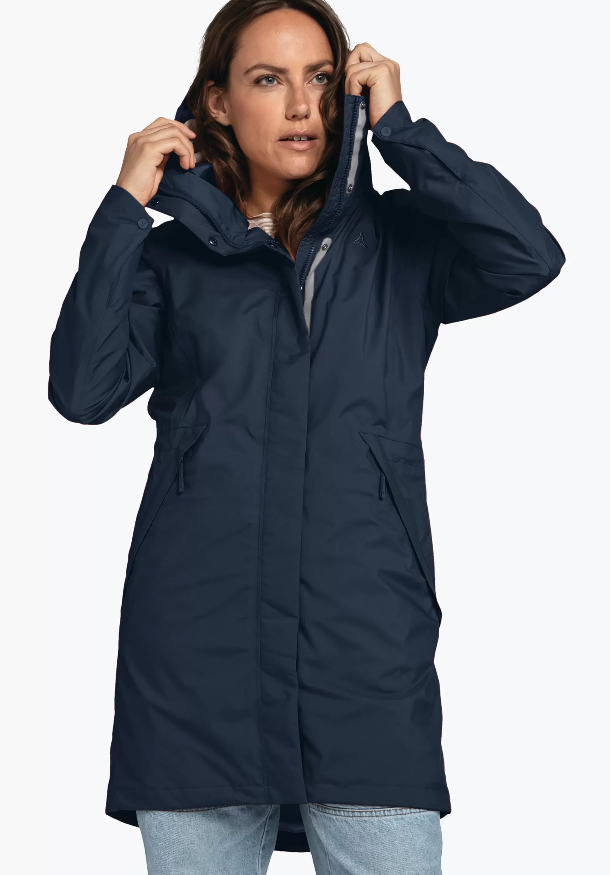 WOMEN SCHÖFFEL Travel/Leisure | Parka / Coat<Stylish waterproof coat rosa