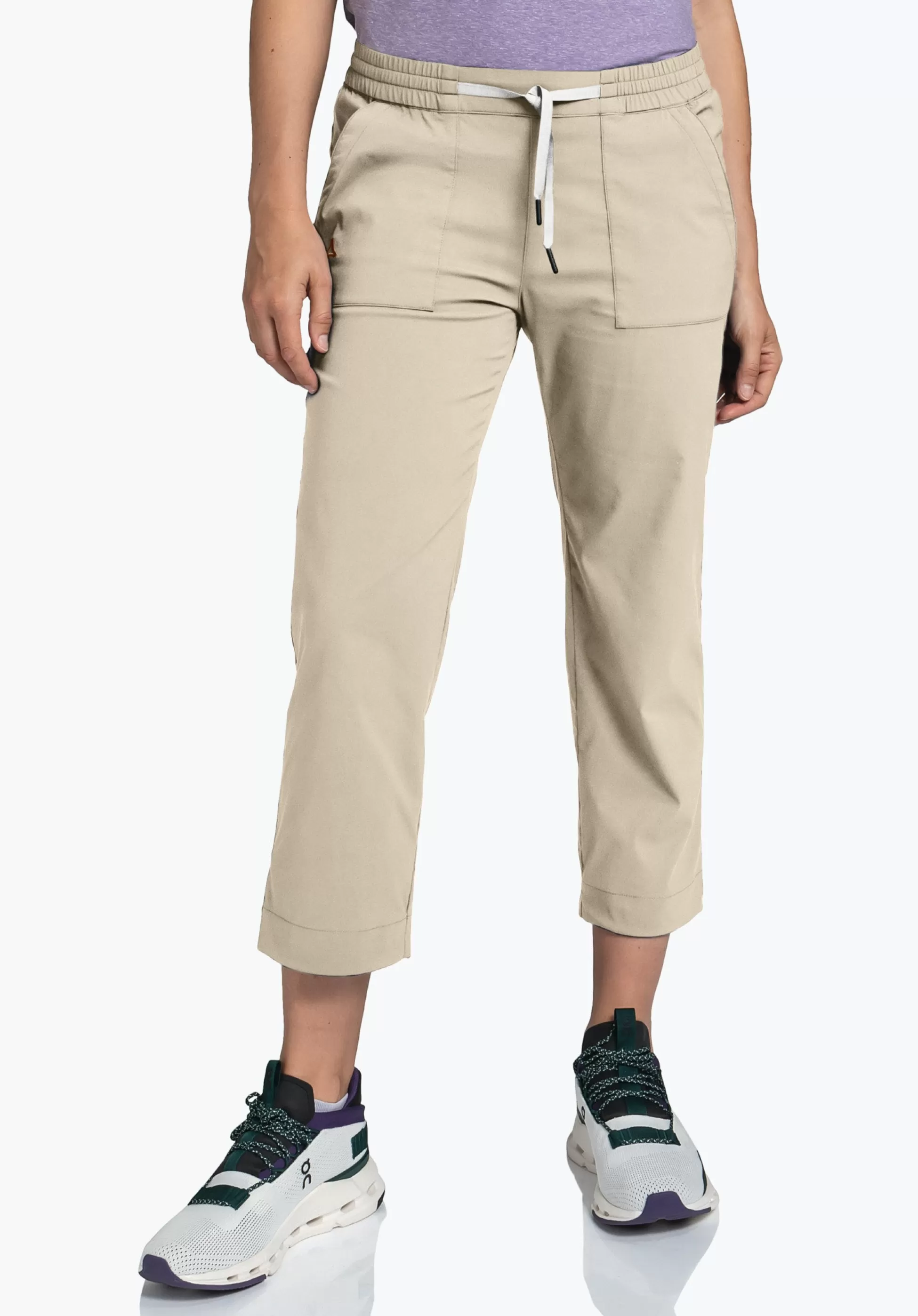 WOMEN SCHÖFFEL Travel/Leisure | Pants Short<Summer pants for relaxed activities braun