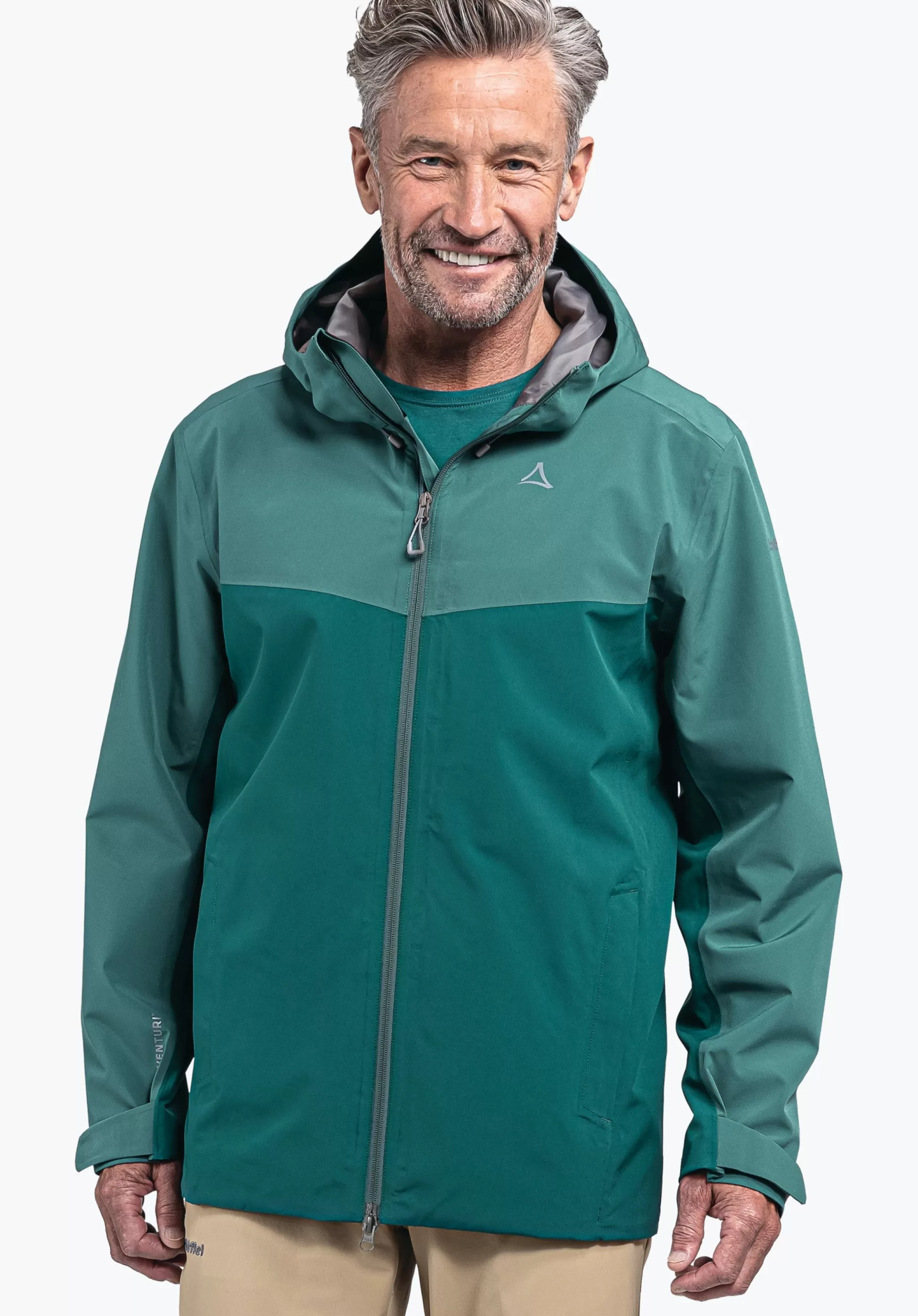 MEN SCHÖFFEL Outdoor Jackets<Super breathable hiking jacket blau