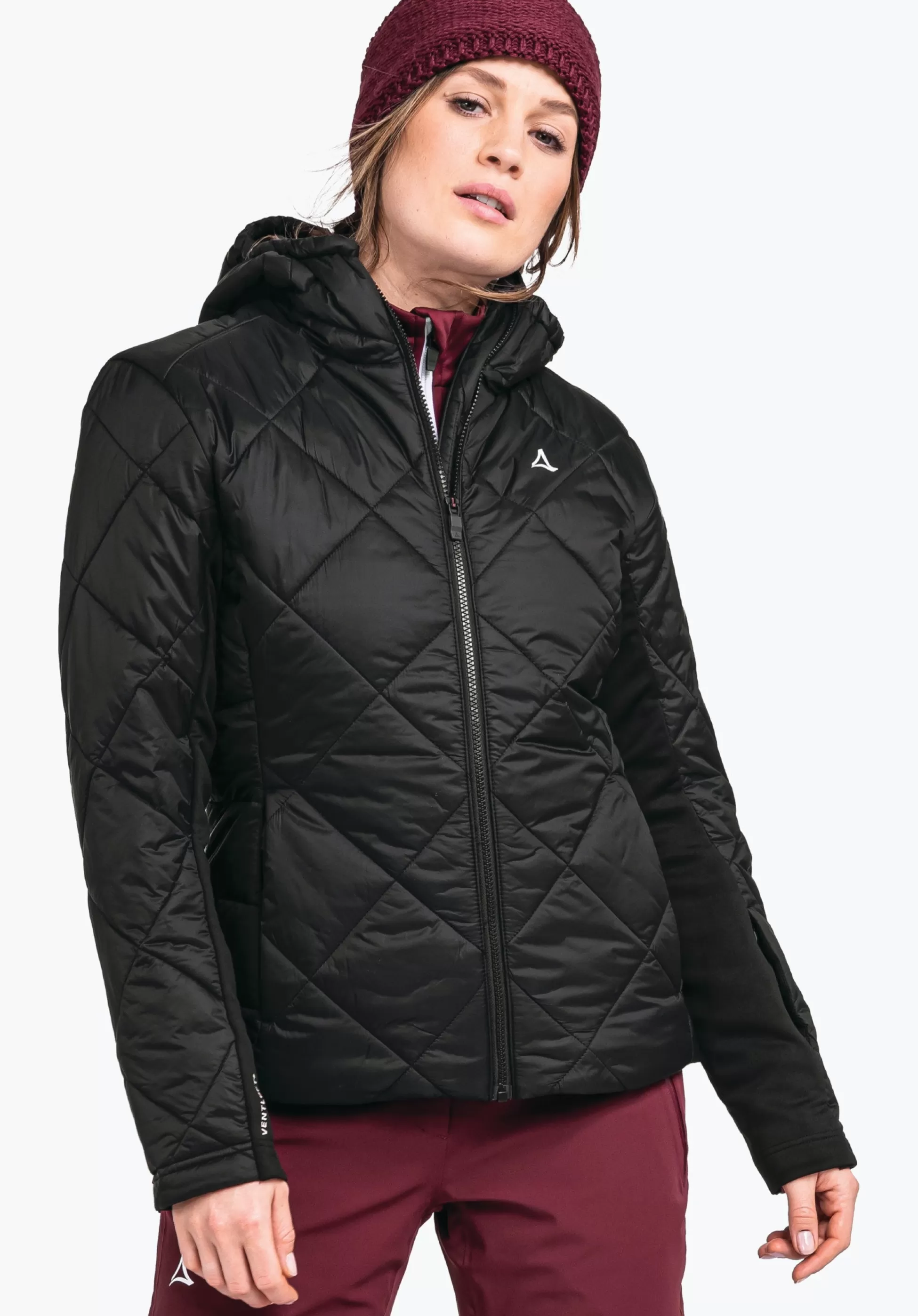 WOMEN SCHÖFFEL Skiing<Super light & warm ski insulation jacket red