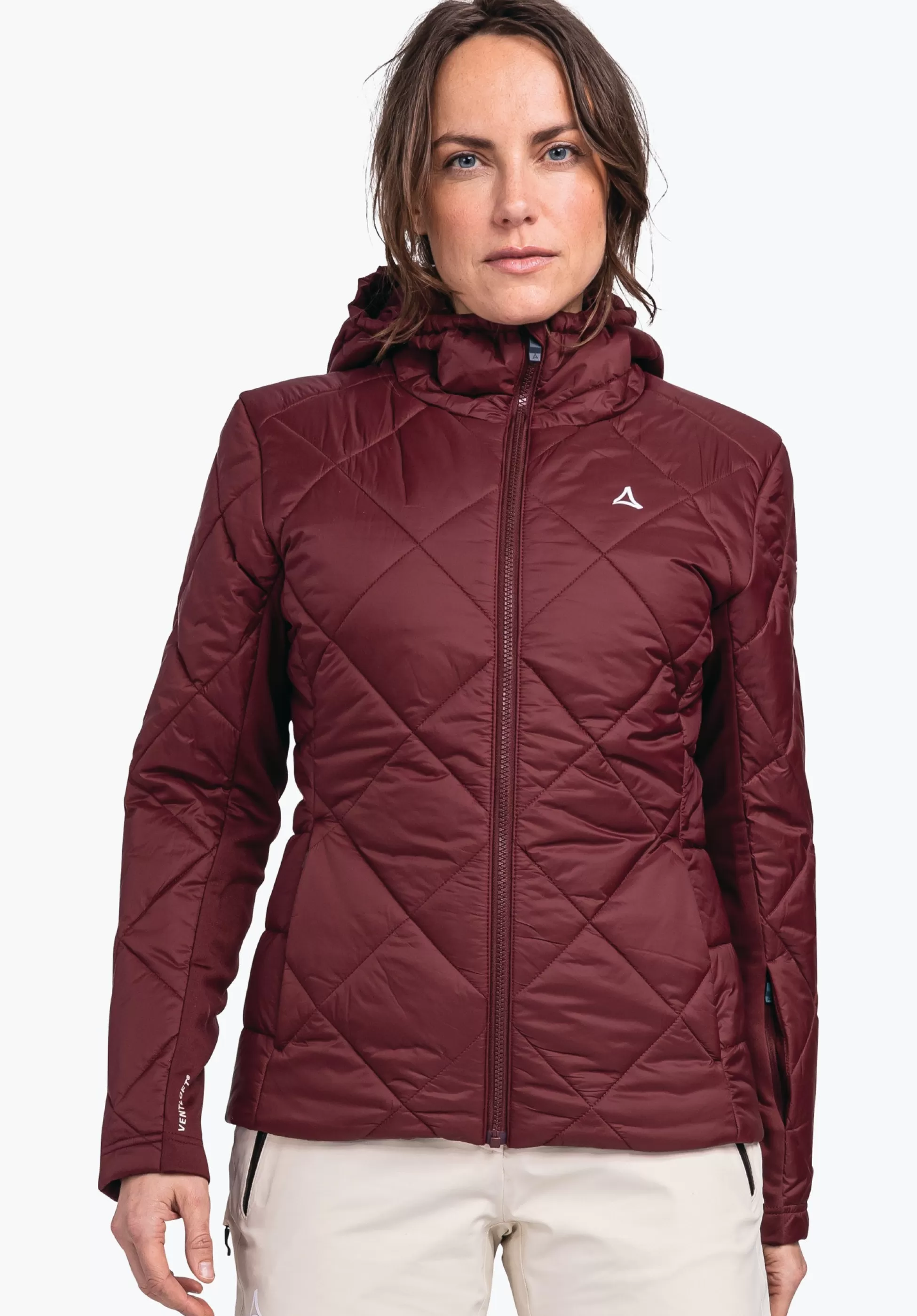 WOMEN SCHÖFFEL Skiing<Super light & warm ski insulation jacket red