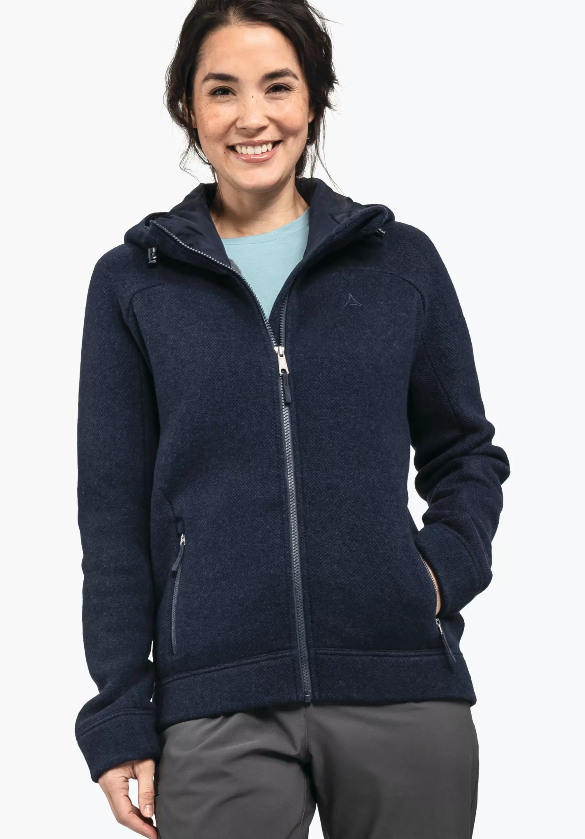 WOMEN SCHÖFFEL Travel/Leisure<Super warm fleece in natural fibres blue