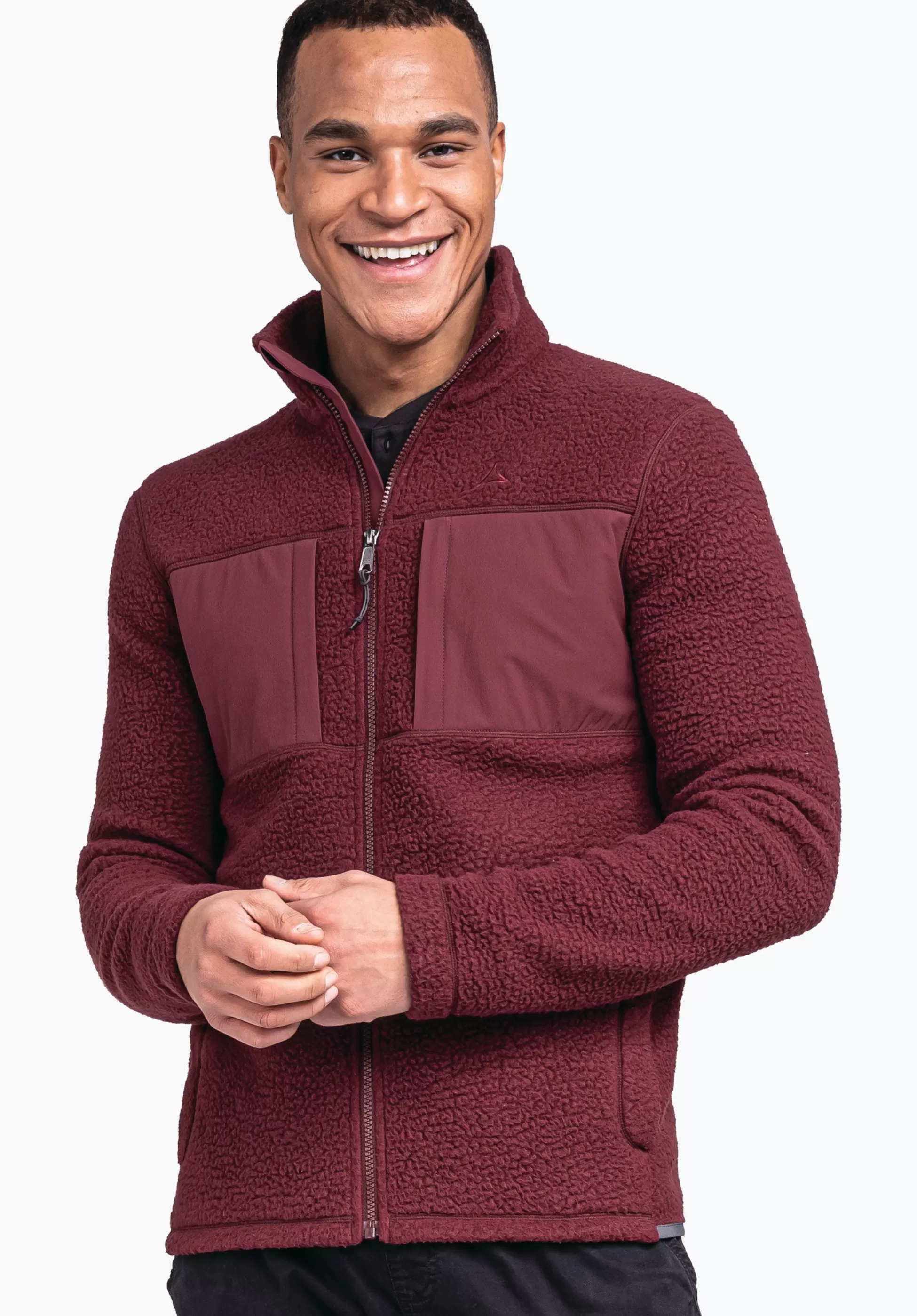 MEN SCHÖFFEL Travel/Leisure<Super warm recycled fleece jacket red