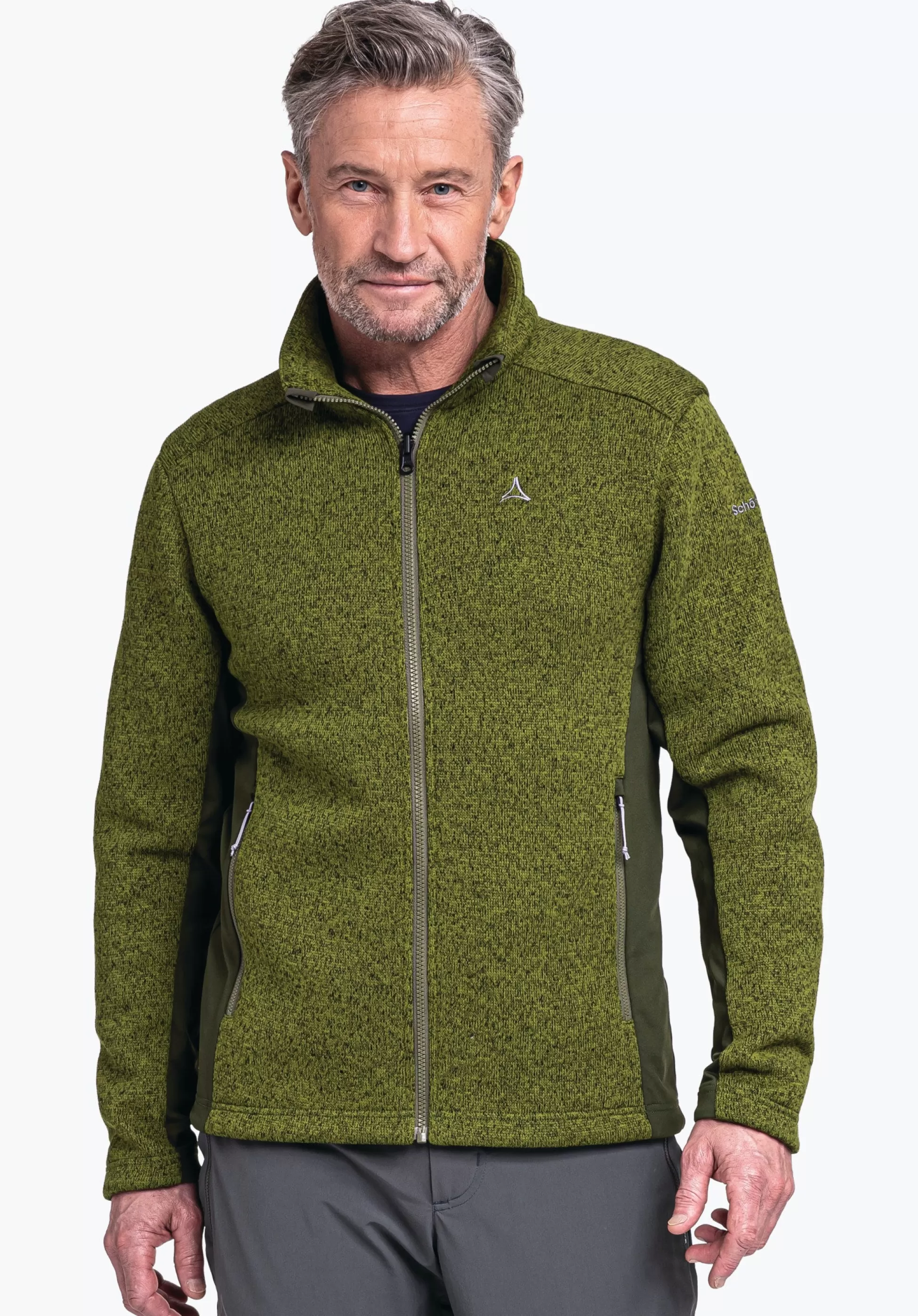 MEN SCHÖFFEL Trek & Hike<Super warm ZipIn! fleece jacket green