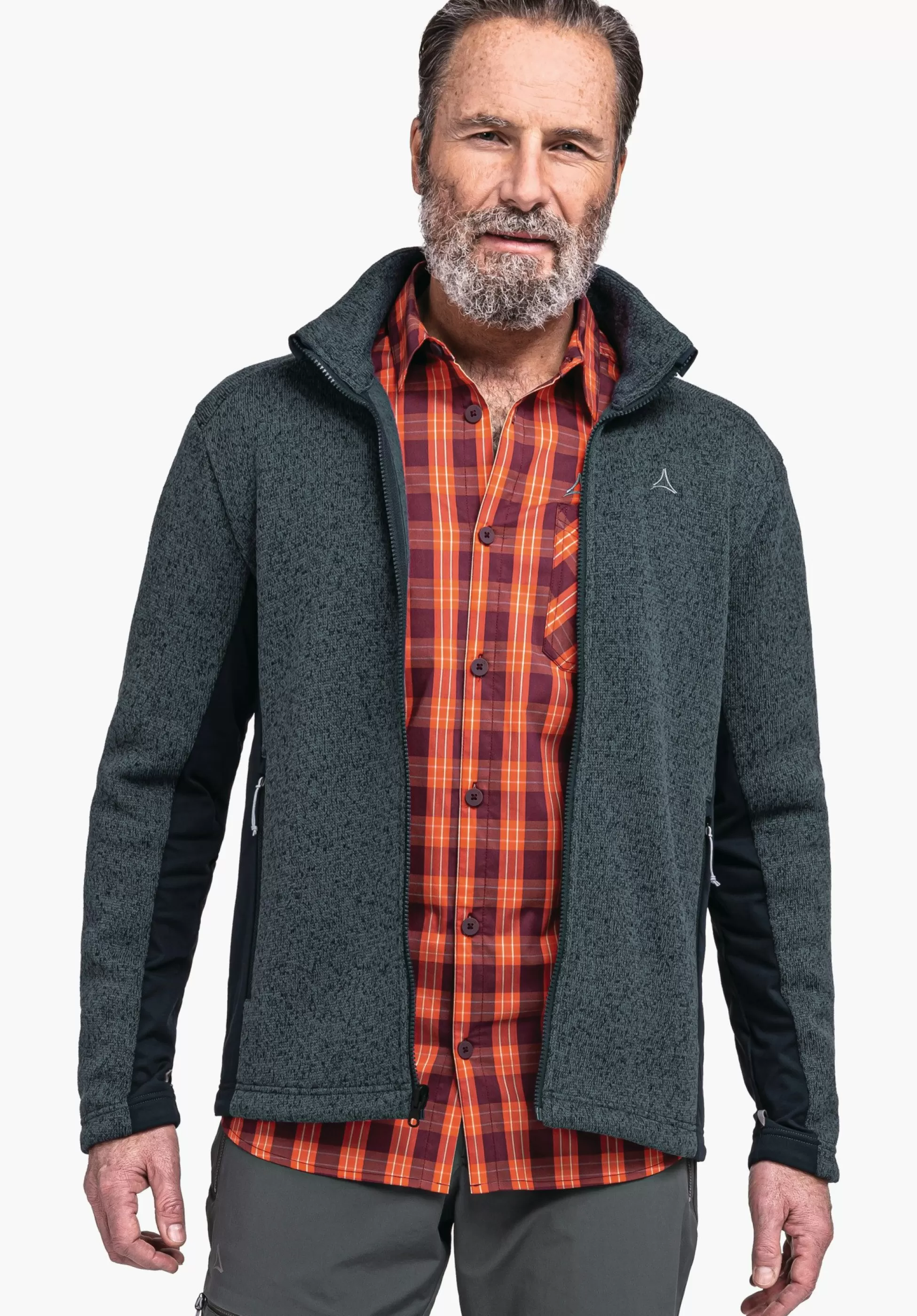 MEN SCHÖFFEL Trek & Hike<Super warm ZipIn! fleece jacket green