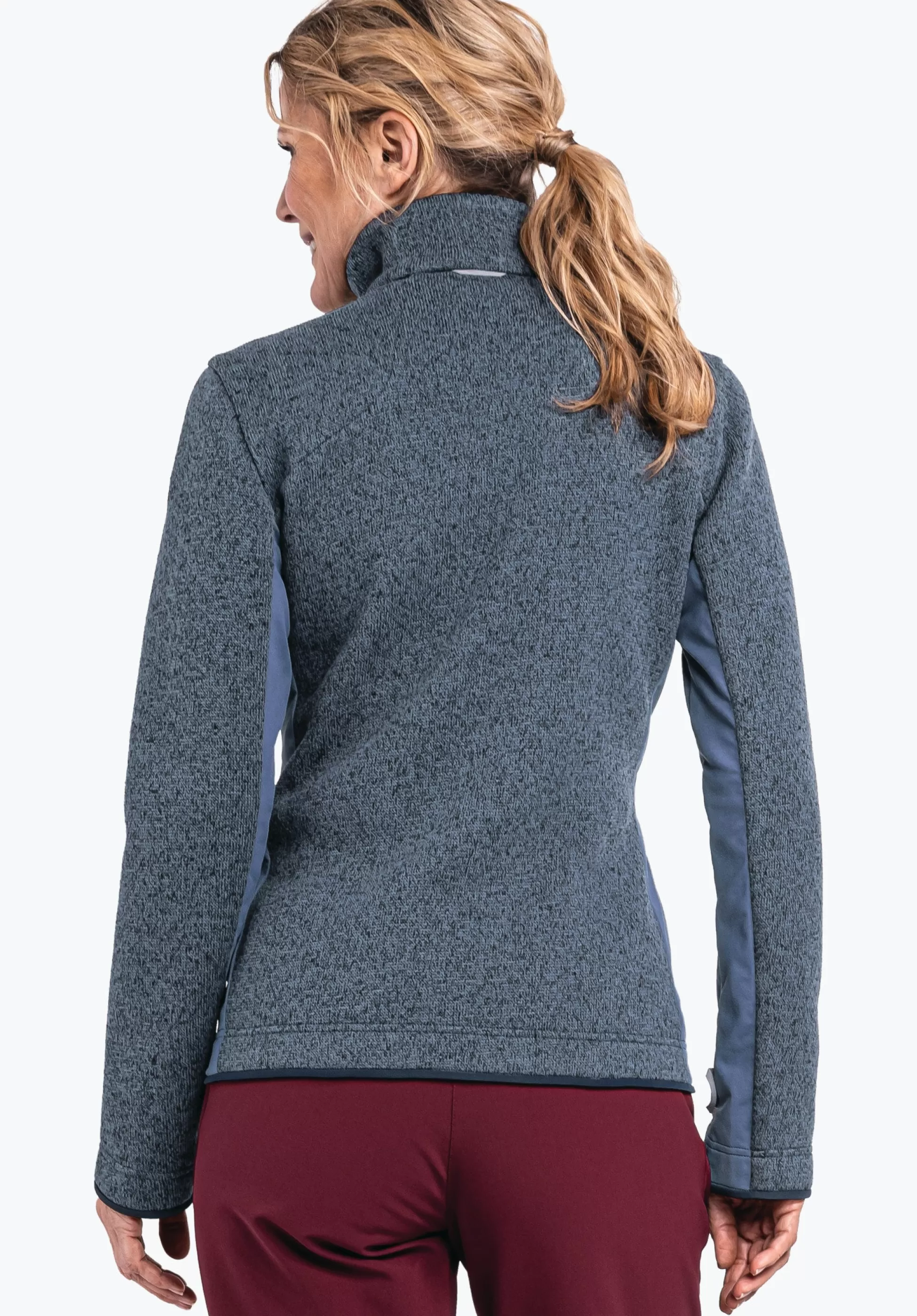 WOMEN SCHÖFFEL Trek & Hike<Sustainable & warm ZipIn! fleece jacket red