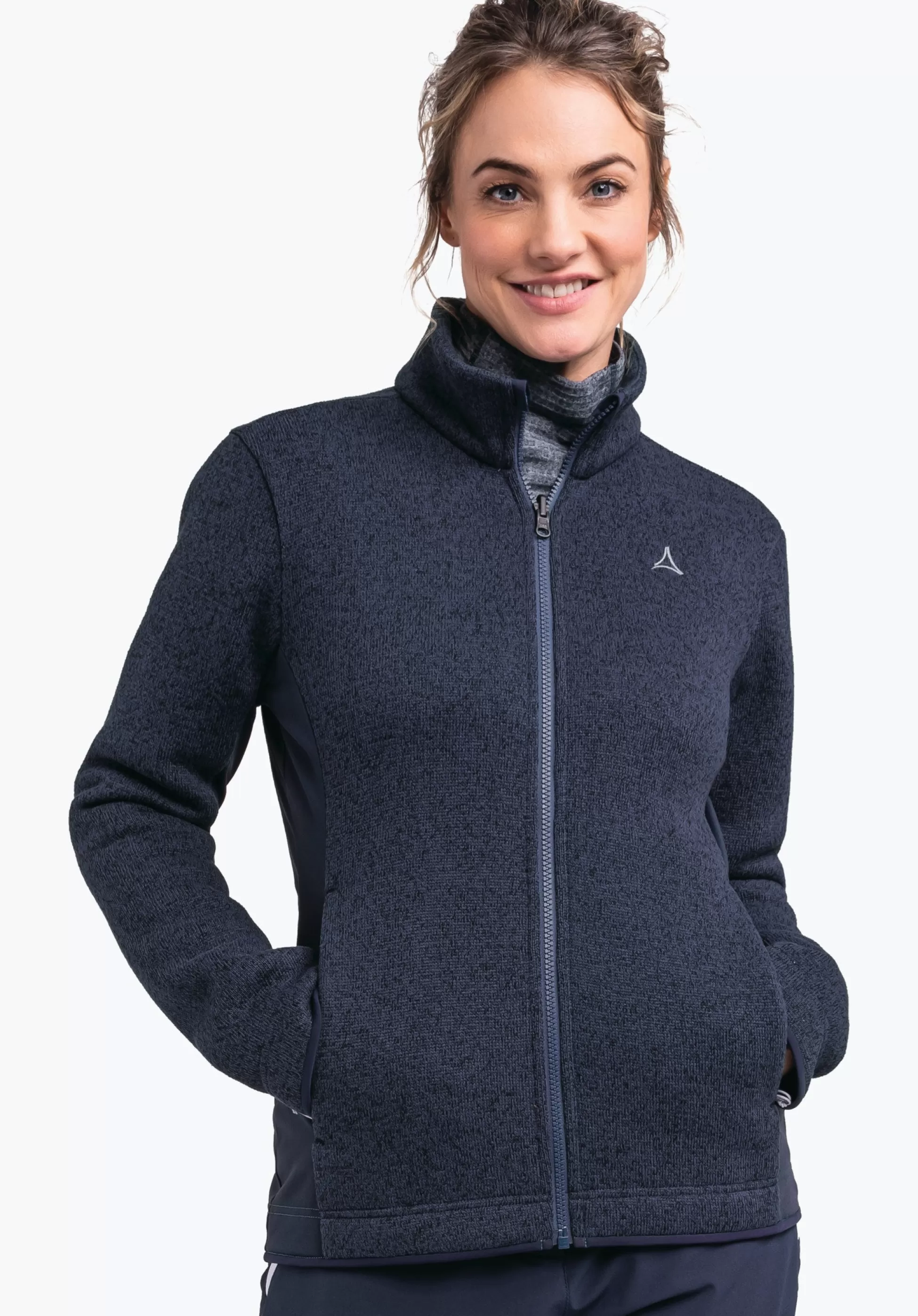 WOMEN SCHÖFFEL Trek & Hike<Sustainable & warm ZipIn! fleece jacket red