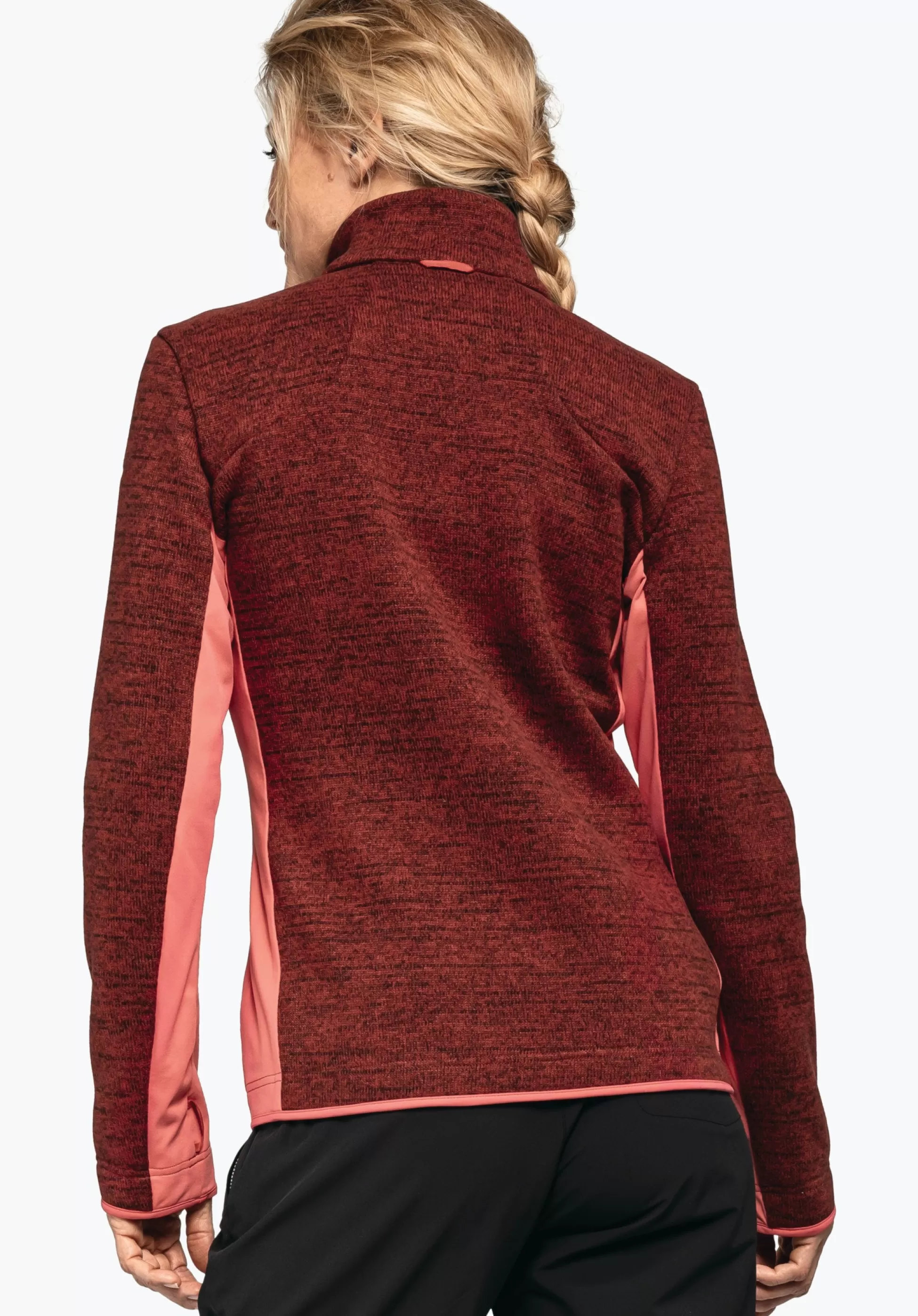 WOMEN SCHÖFFEL Trek & Hike<Sustainable & warm ZipIn! fleece jacket red