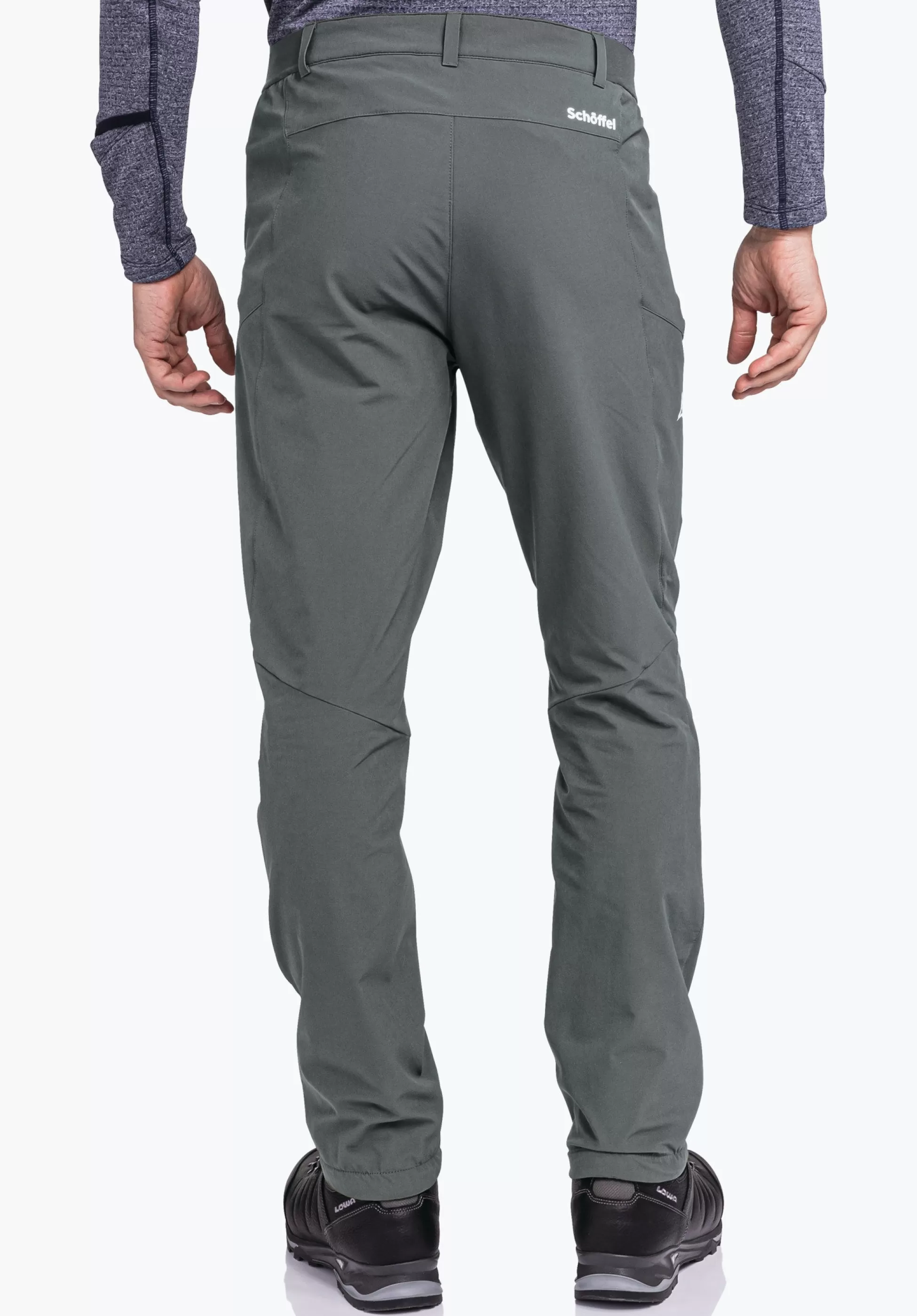 MEN SCHÖFFEL Pants Long<Technical and warming hiking pants green