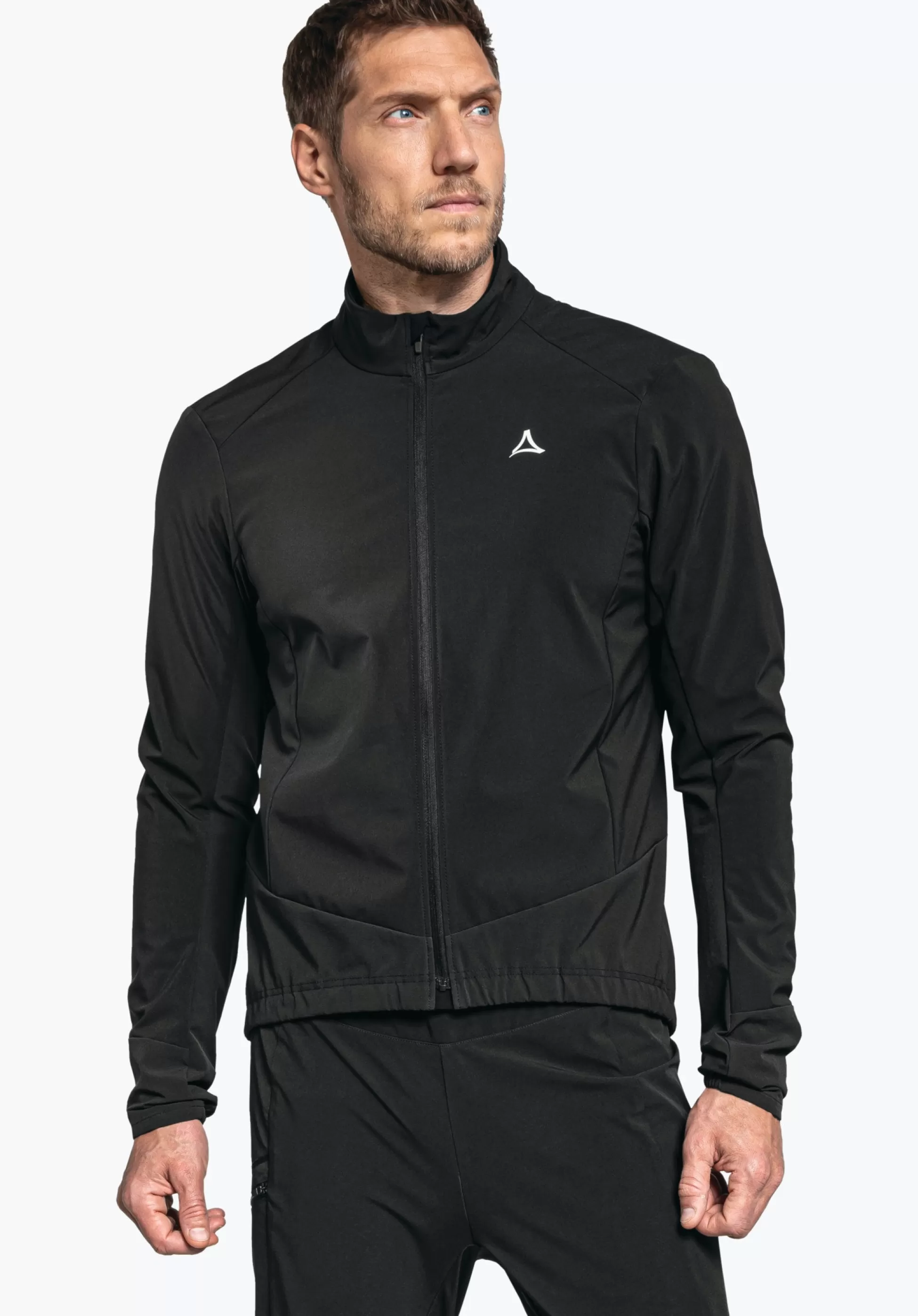 MEN SCHÖFFEL Bike<Technical bike softshell hybrid jacket orange
