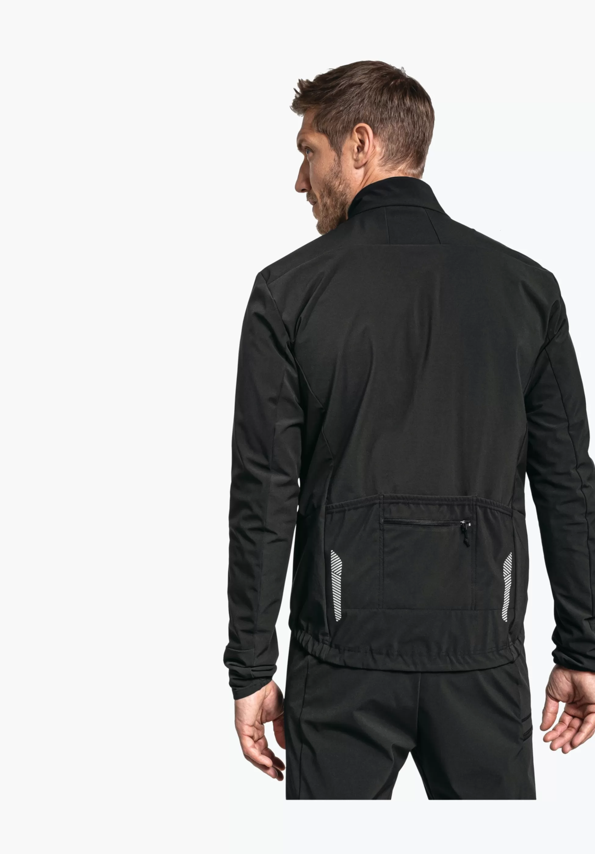 MEN SCHÖFFEL Bike<Technical bike softshell hybrid jacket orange