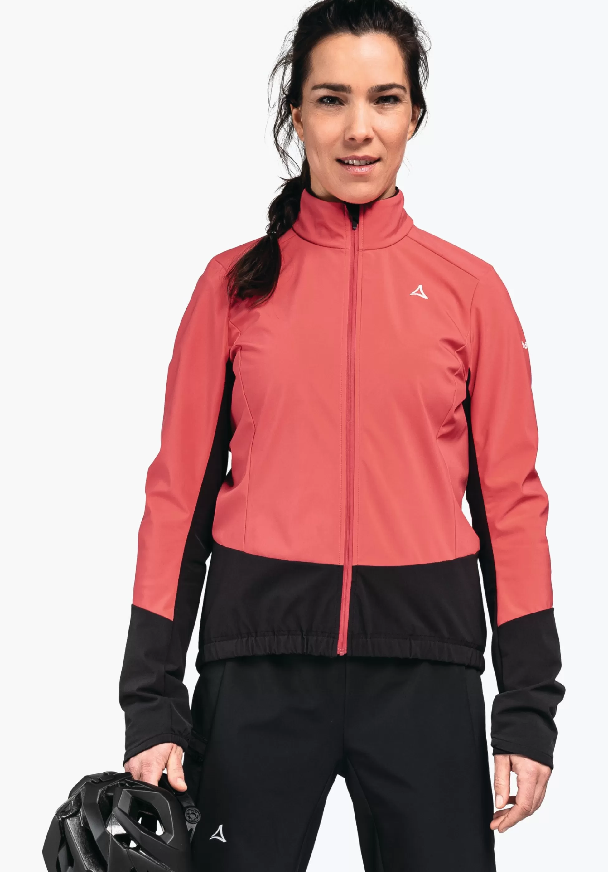 WOMEN SCHÖFFEL Bike<Technical bike softshell hybrid jacket rot