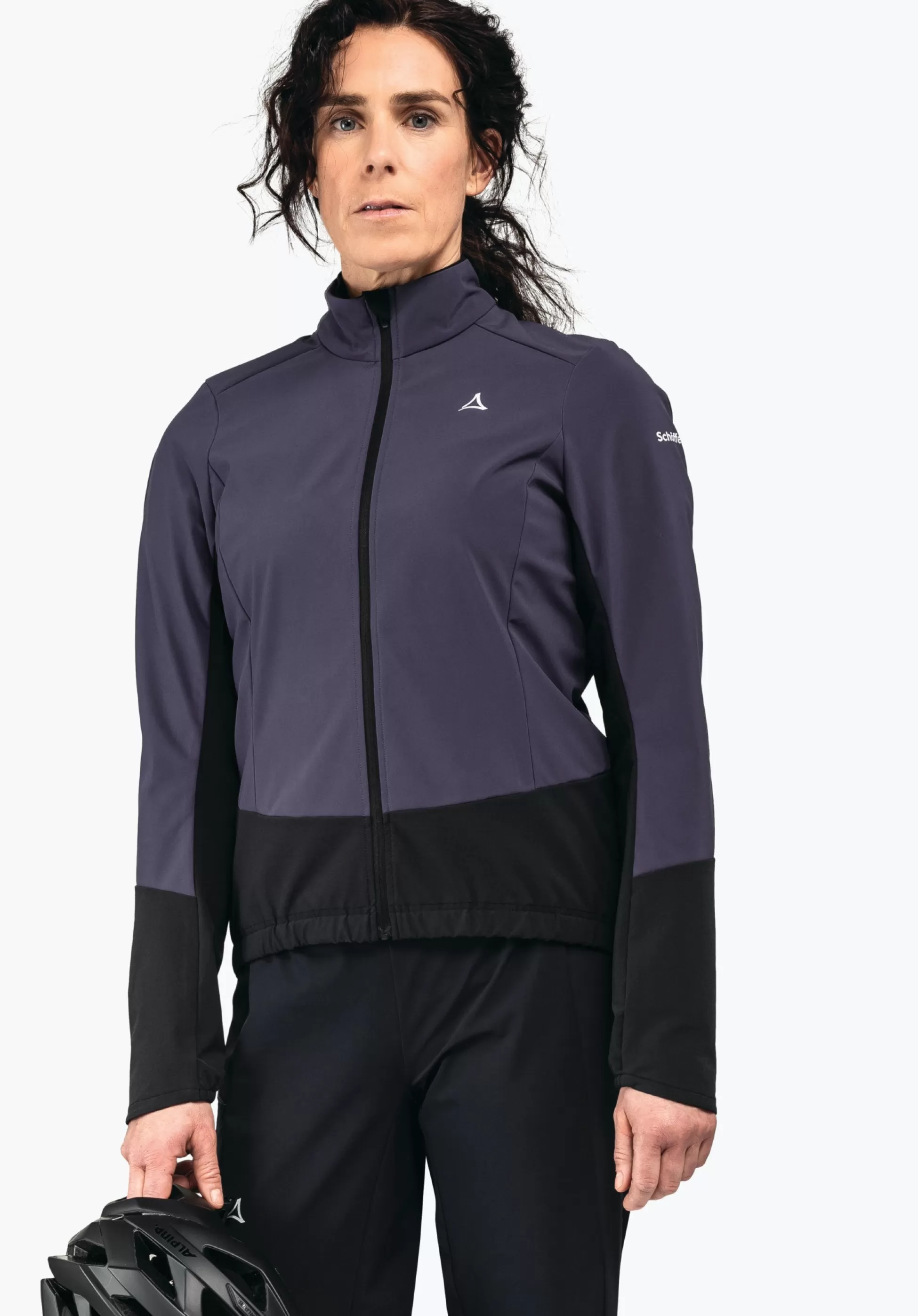 WOMEN SCHÖFFEL Bike<Technical bike softshell hybrid jacket rot