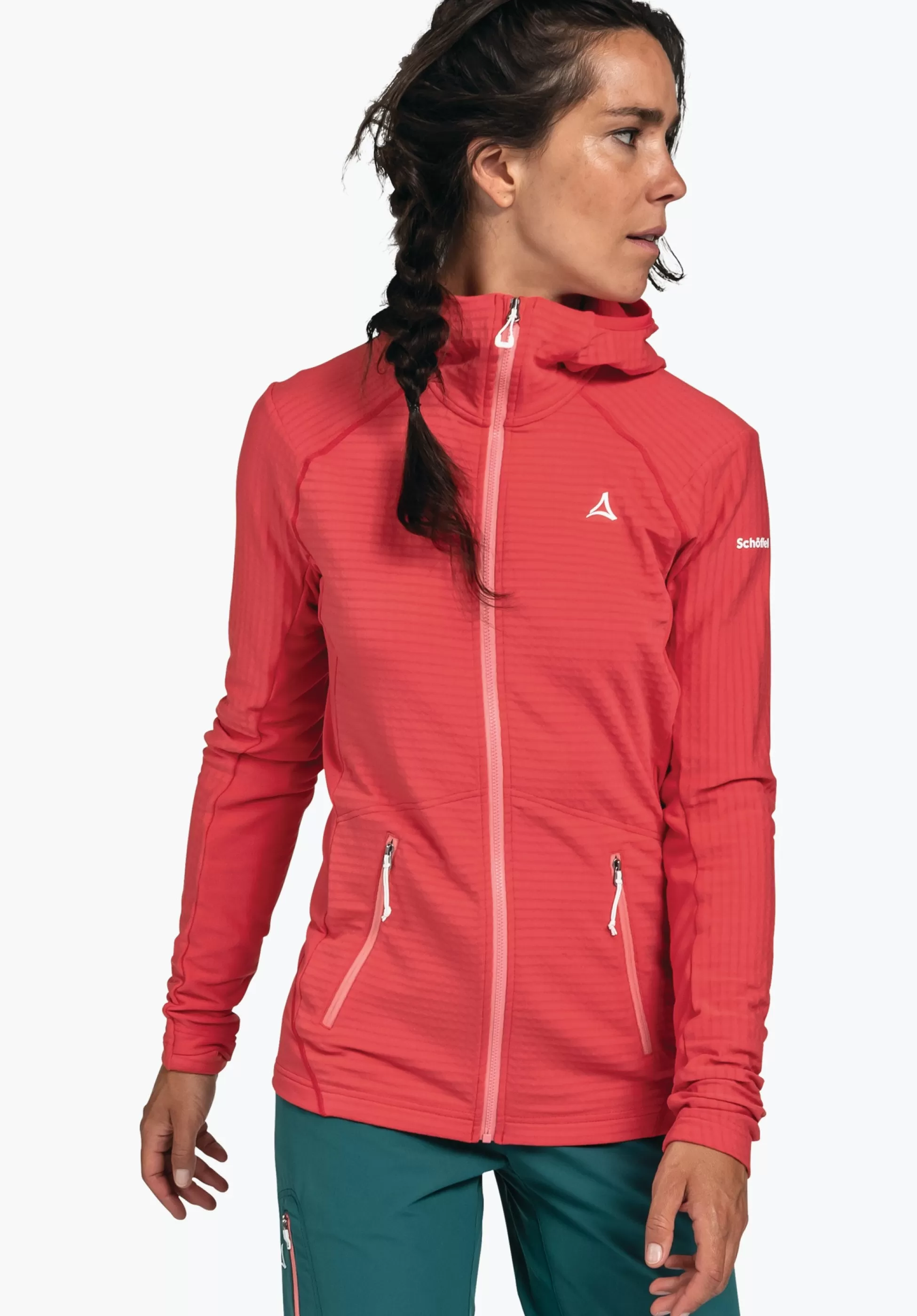 WOMEN SCHÖFFEL Mountaineering<Technical fleece for the highest demands red