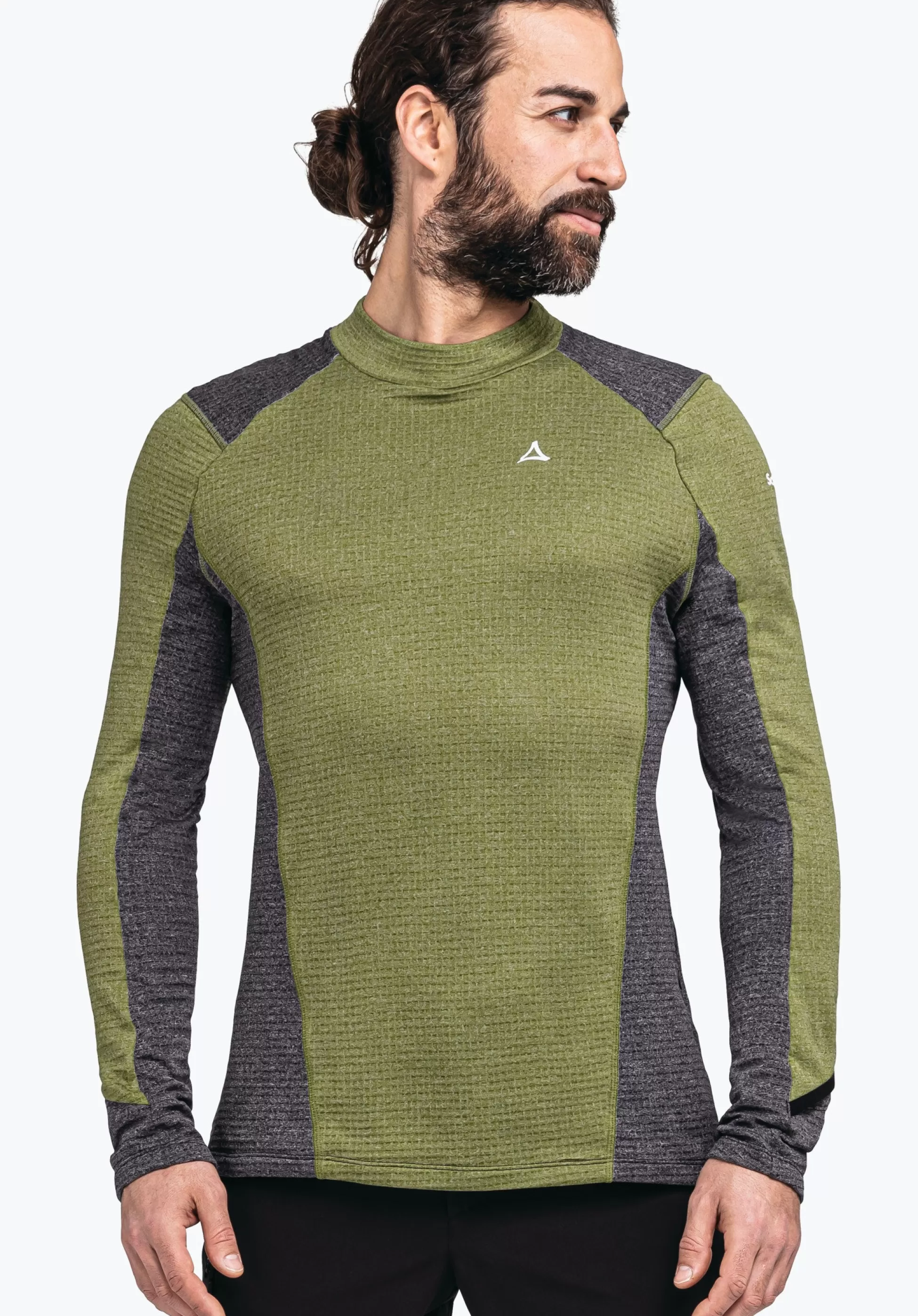 MEN SCHÖFFEL Ski Tour | Mountaineering<Technical fleece with high wearing comfort green