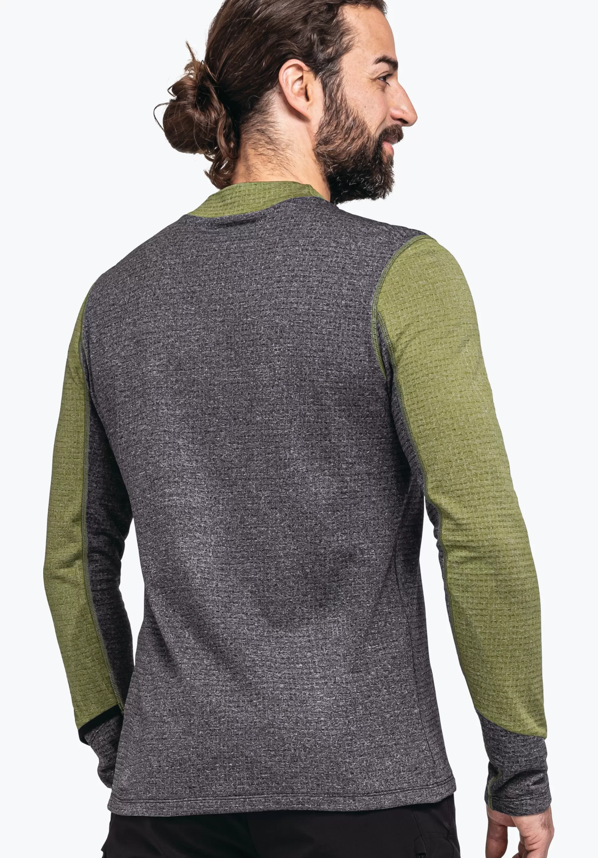 MEN SCHÖFFEL Ski Tour | Mountaineering<Technical fleece with high wearing comfort green