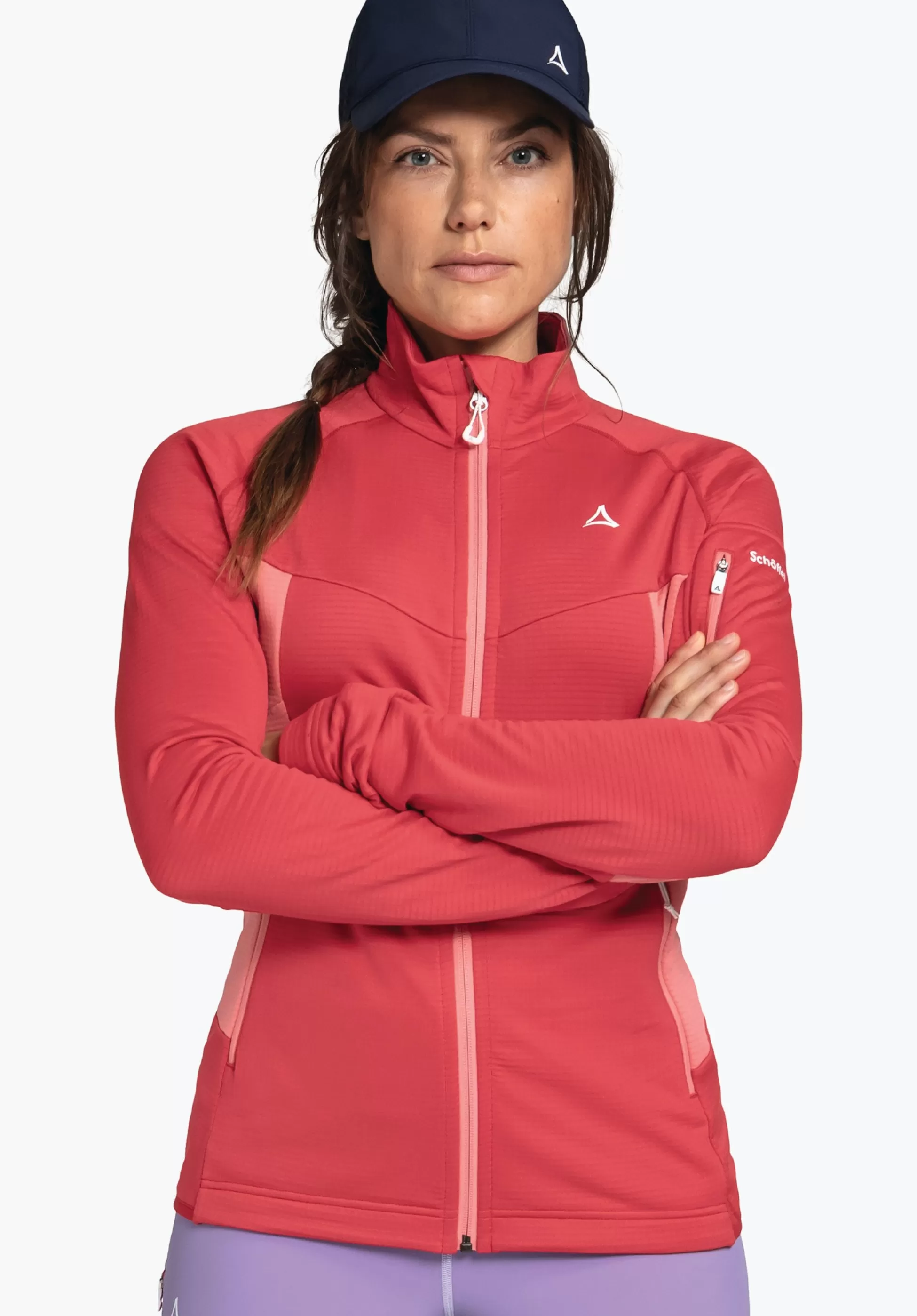 WOMEN SCHÖFFEL <Technical, functional fleece red