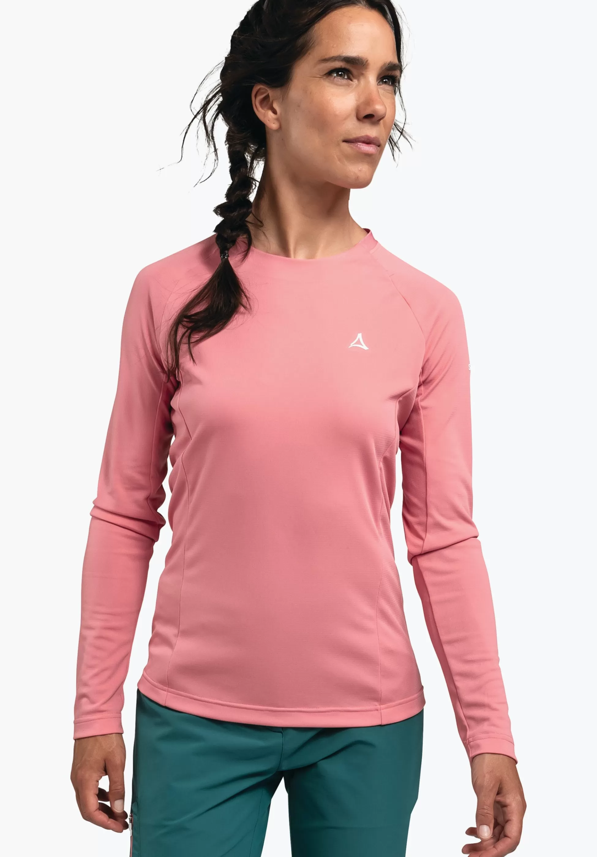 WOMEN SCHÖFFEL Mountaineering<Technical lightweight longsleeve pink