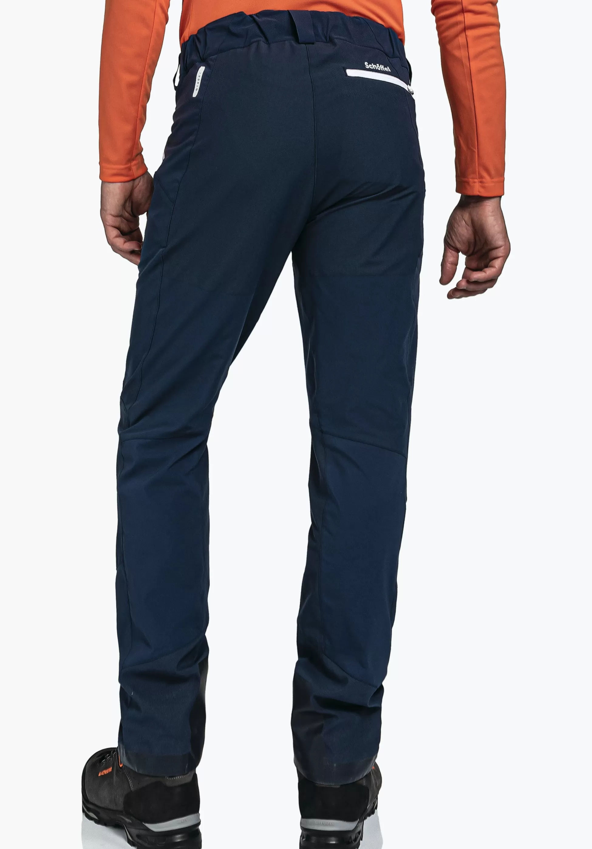 MEN SCHÖFFEL Mountaineering | Pants Long<Technical pants with material reinforcements blue