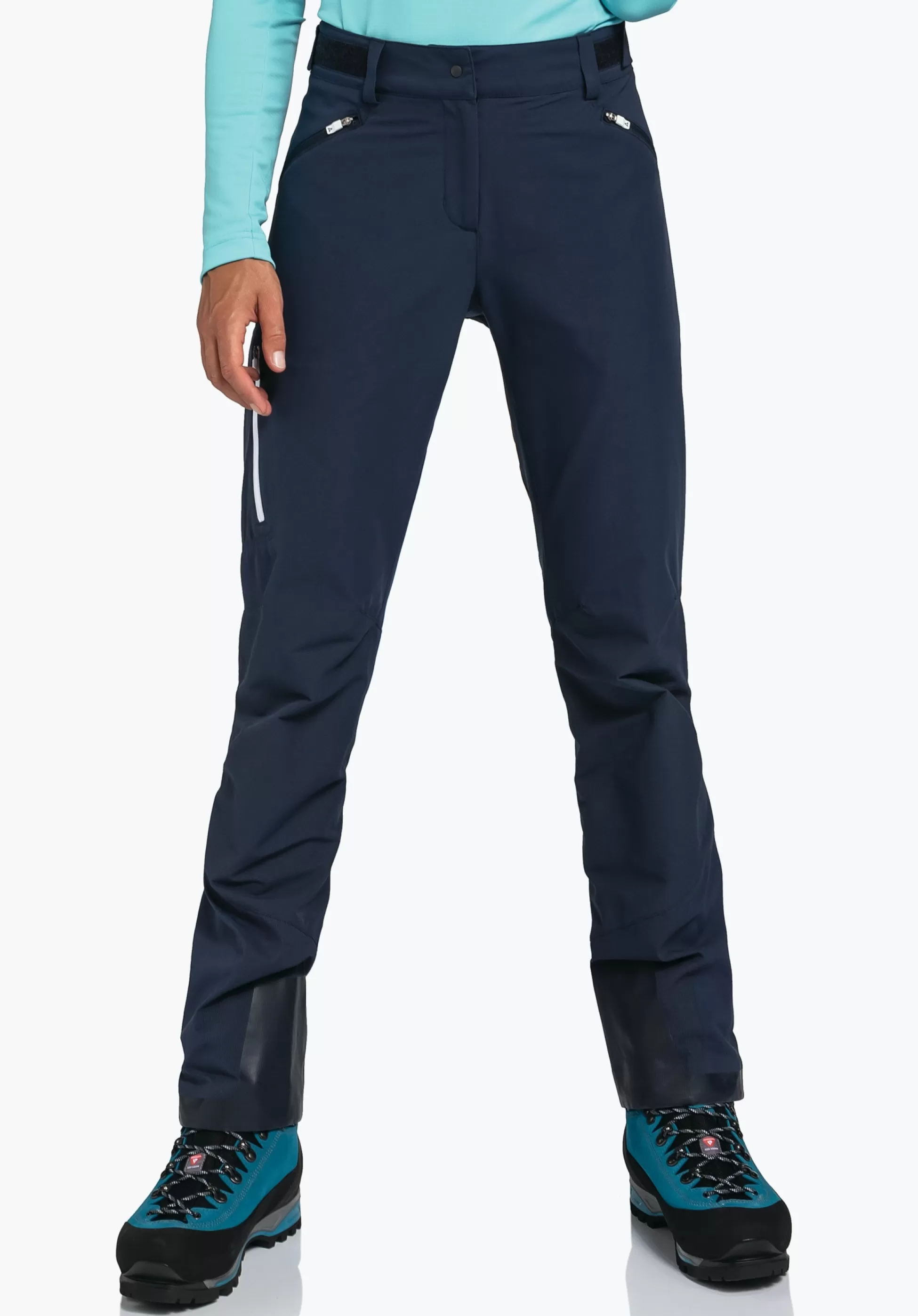 WOMEN SCHÖFFEL Mountaineering | Pants Long<Technical pants with material reinforcements blue