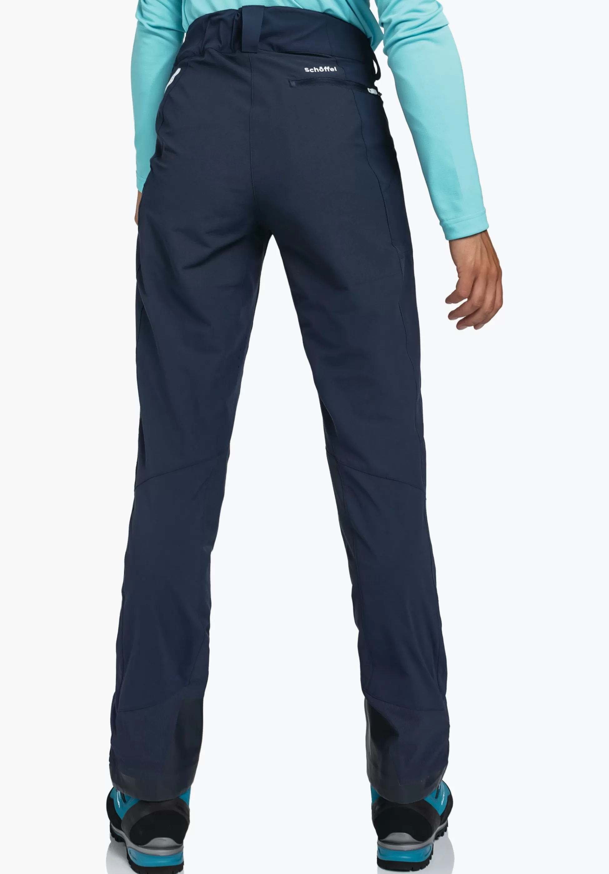WOMEN SCHÖFFEL Mountaineering | Pants Long<Technical pants with material reinforcements blue