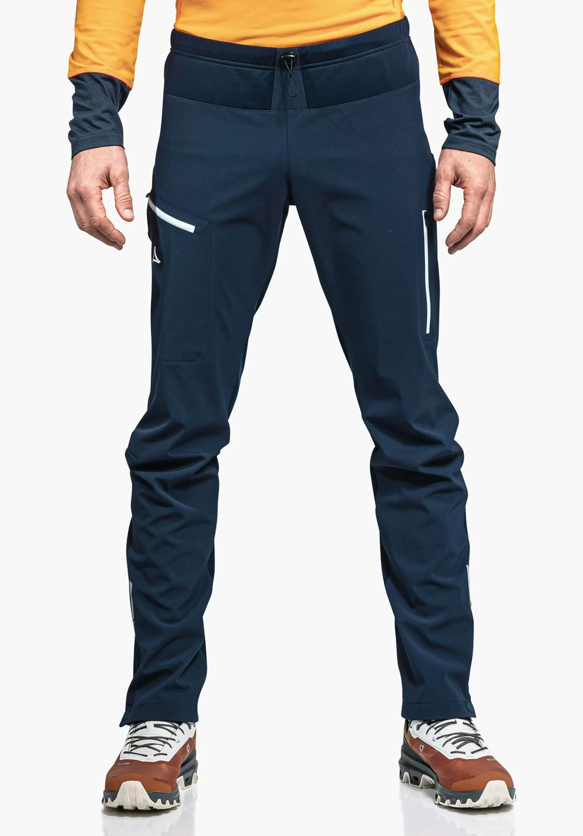 MEN SCHÖFFEL Trek & Hike | Pants Long<Technical softshell hiking pants red