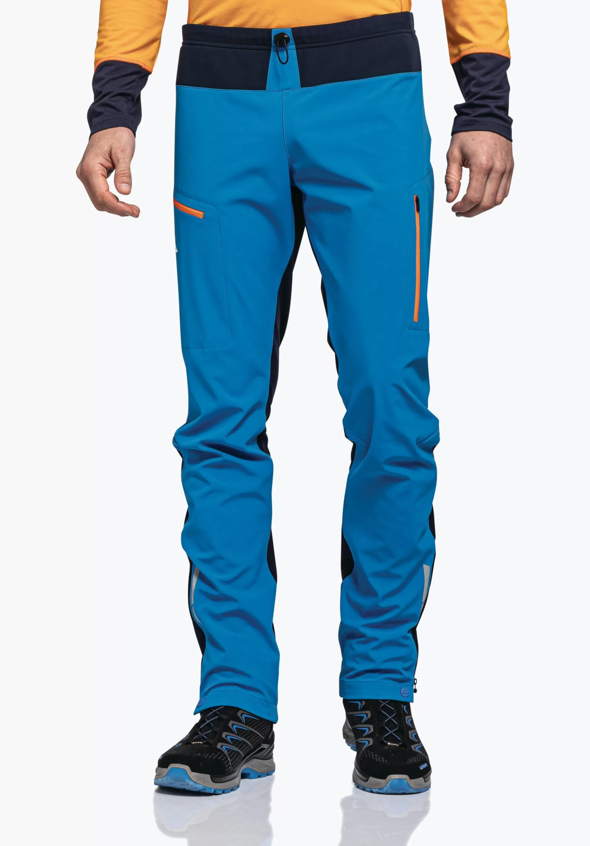 MEN SCHÖFFEL Trek & Hike | Pants Long<Technical softshell hiking pants red