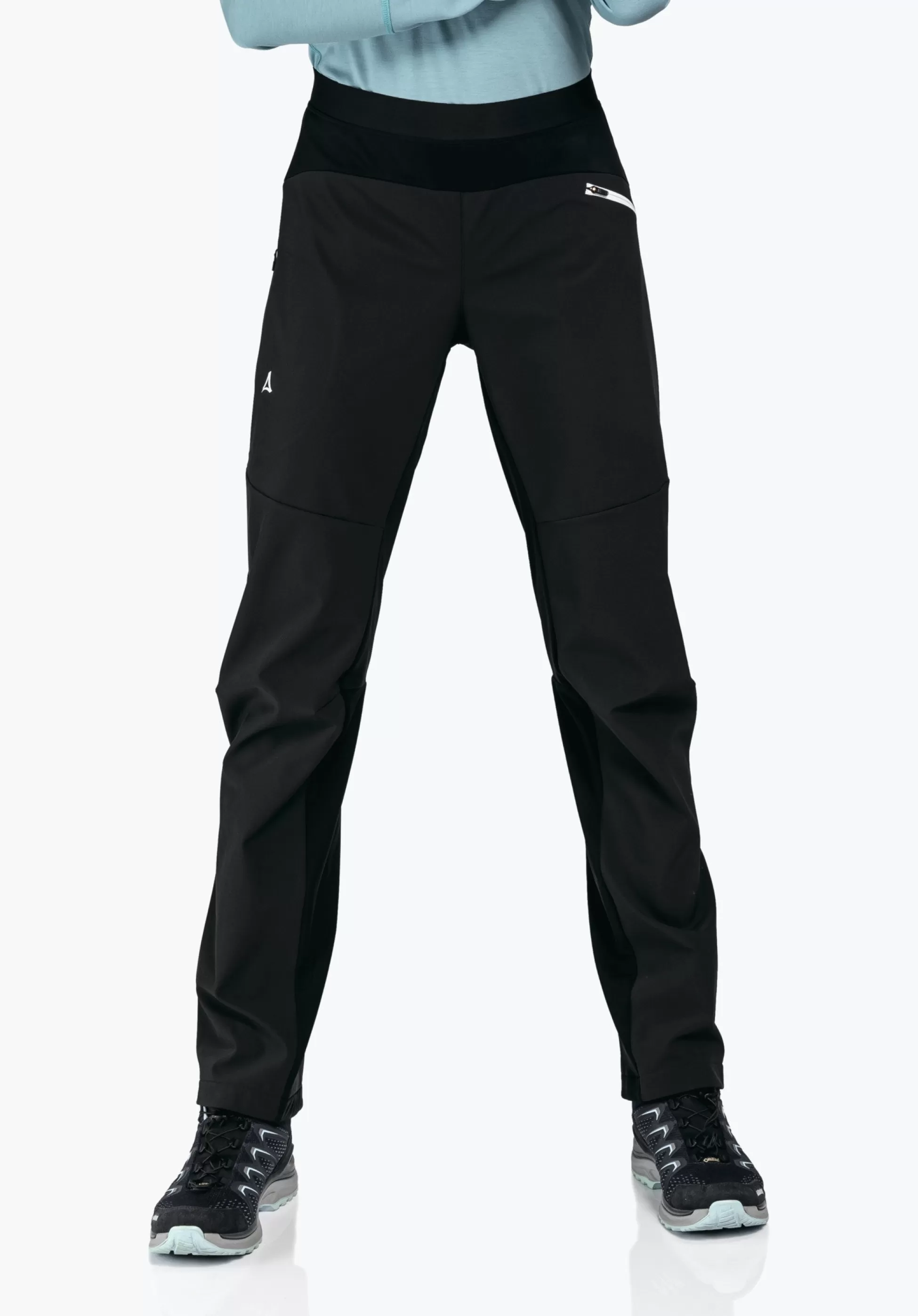 WOMEN SCHÖFFEL Trek & Hike | Pants Long<Technical softshell hiking pants red