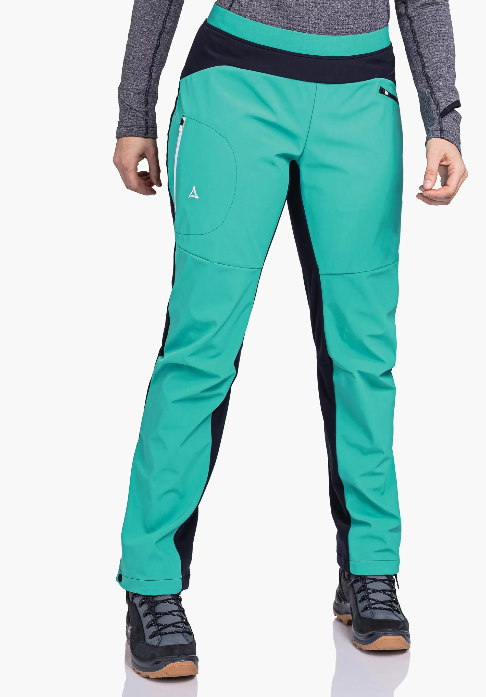 WOMEN SCHÖFFEL Trek & Hike | Pants Long<Technical softshell hiking pants red
