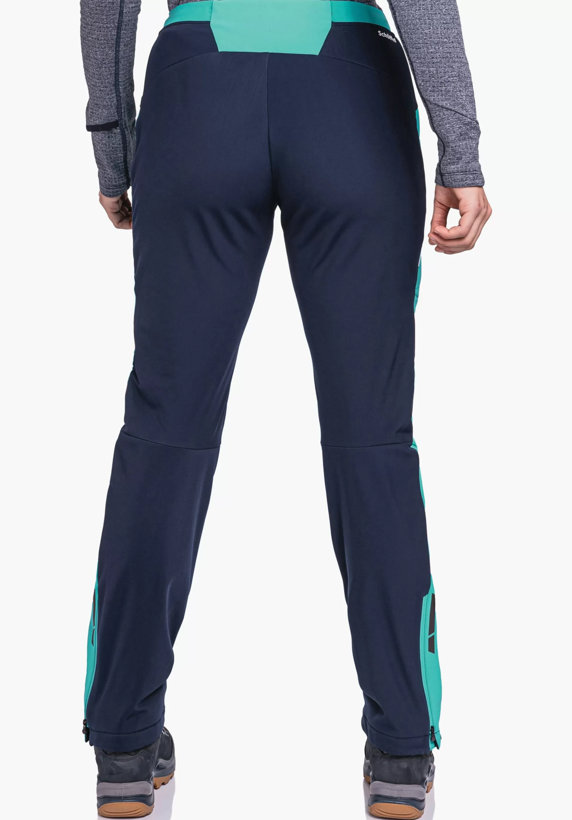 WOMEN SCHÖFFEL Trek & Hike | Pants Long<Technical softshell hiking pants red