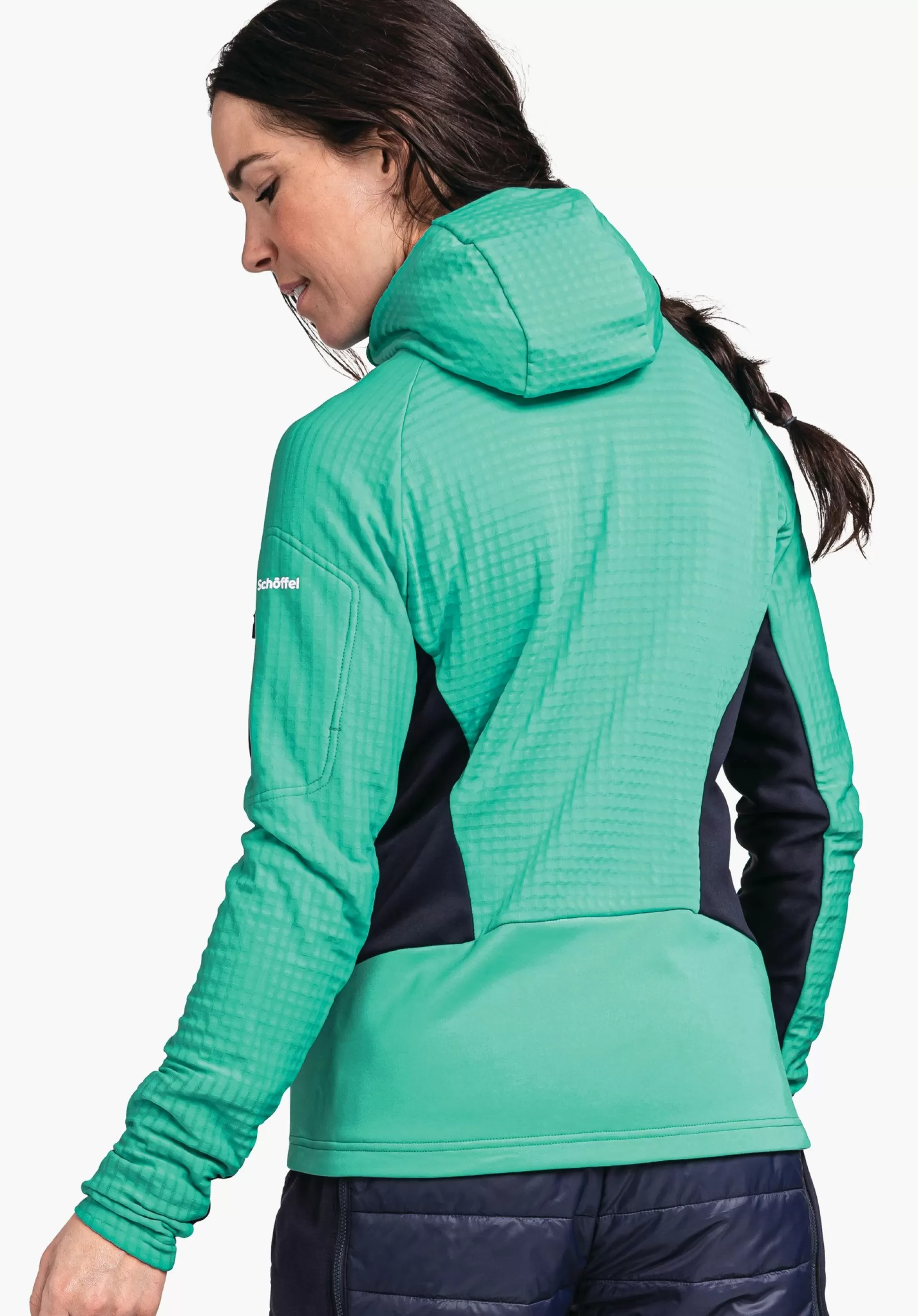 WOMEN SCHÖFFEL Ski Tour | Mountaineering<Technical sporty fleece hoody red