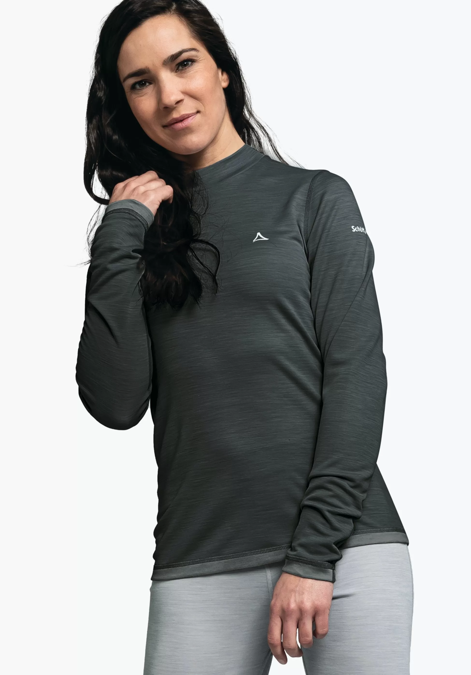 WOMEN SCHÖFFEL Skiing<Temperature-regulating Merino top pink