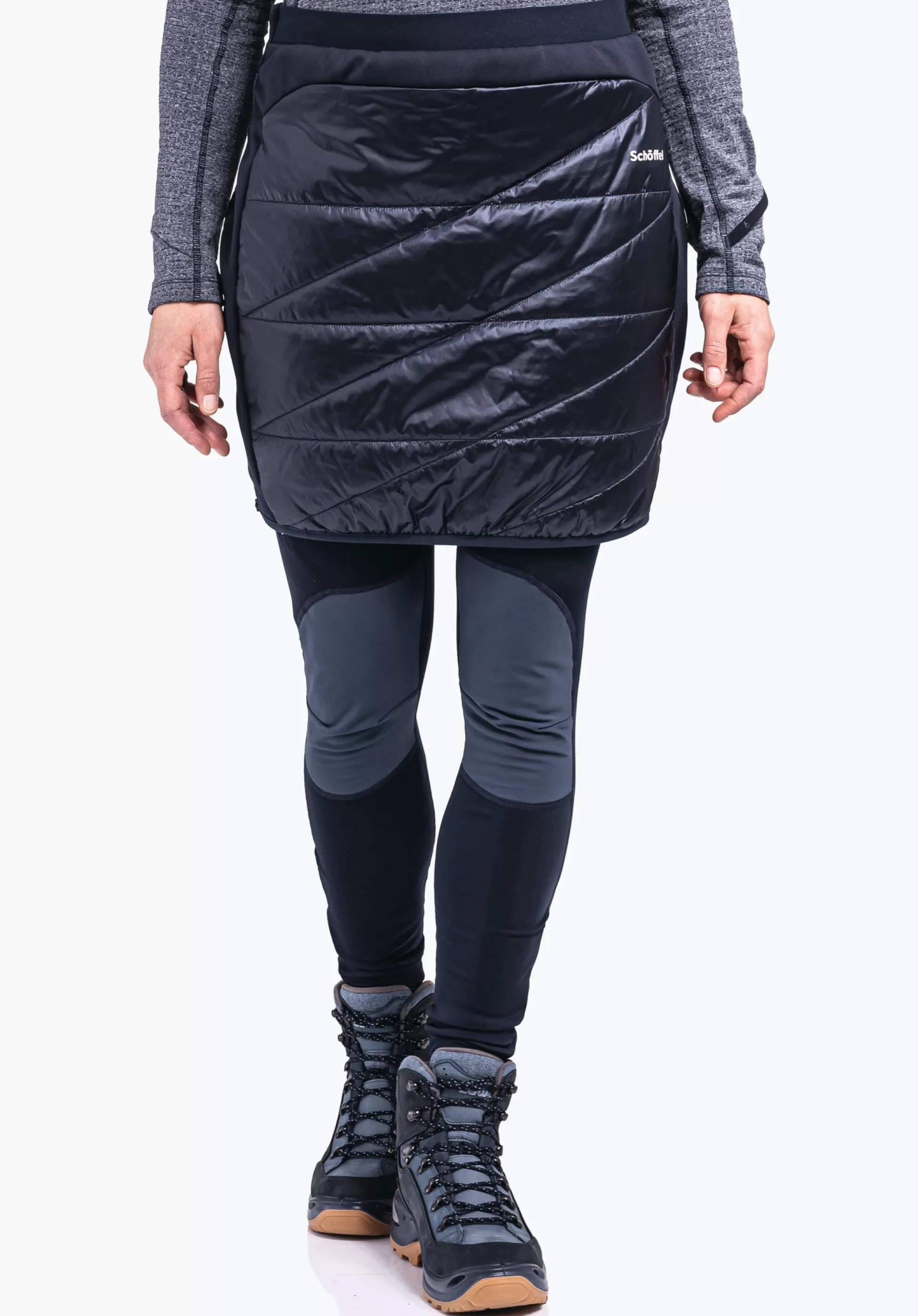 WOMEN SCHÖFFEL Trek & Hike<Thermal skirt with sustainable padding blue