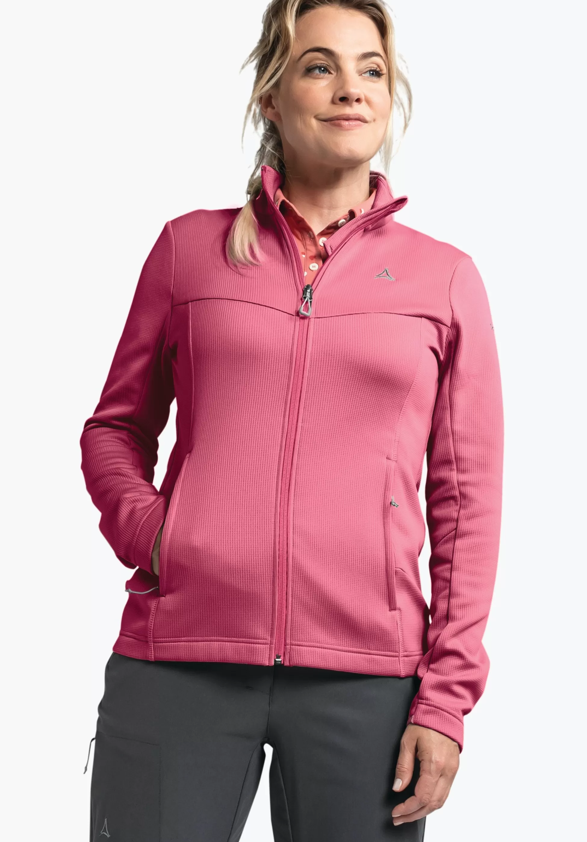 WOMEN SCHÖFFEL <Urban fleece with power stretch pink
