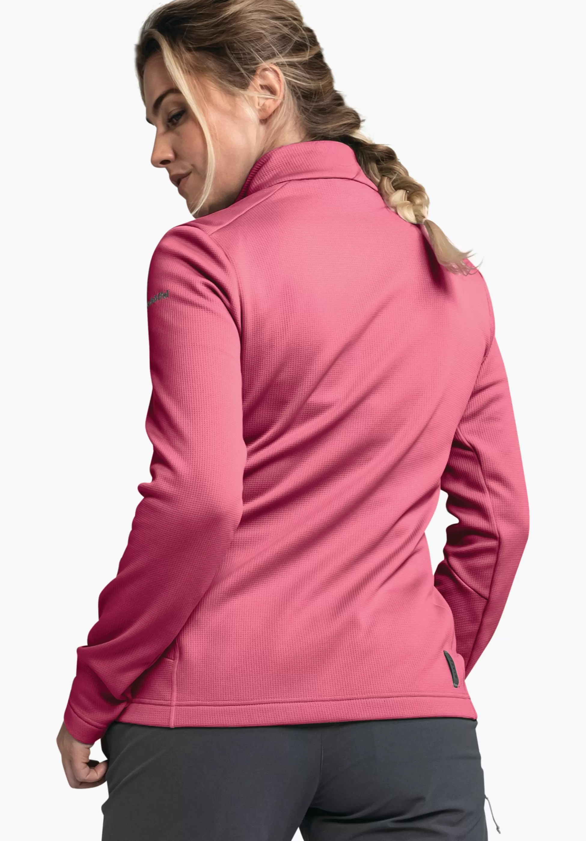 WOMEN SCHÖFFEL <Urban fleece with power stretch pink