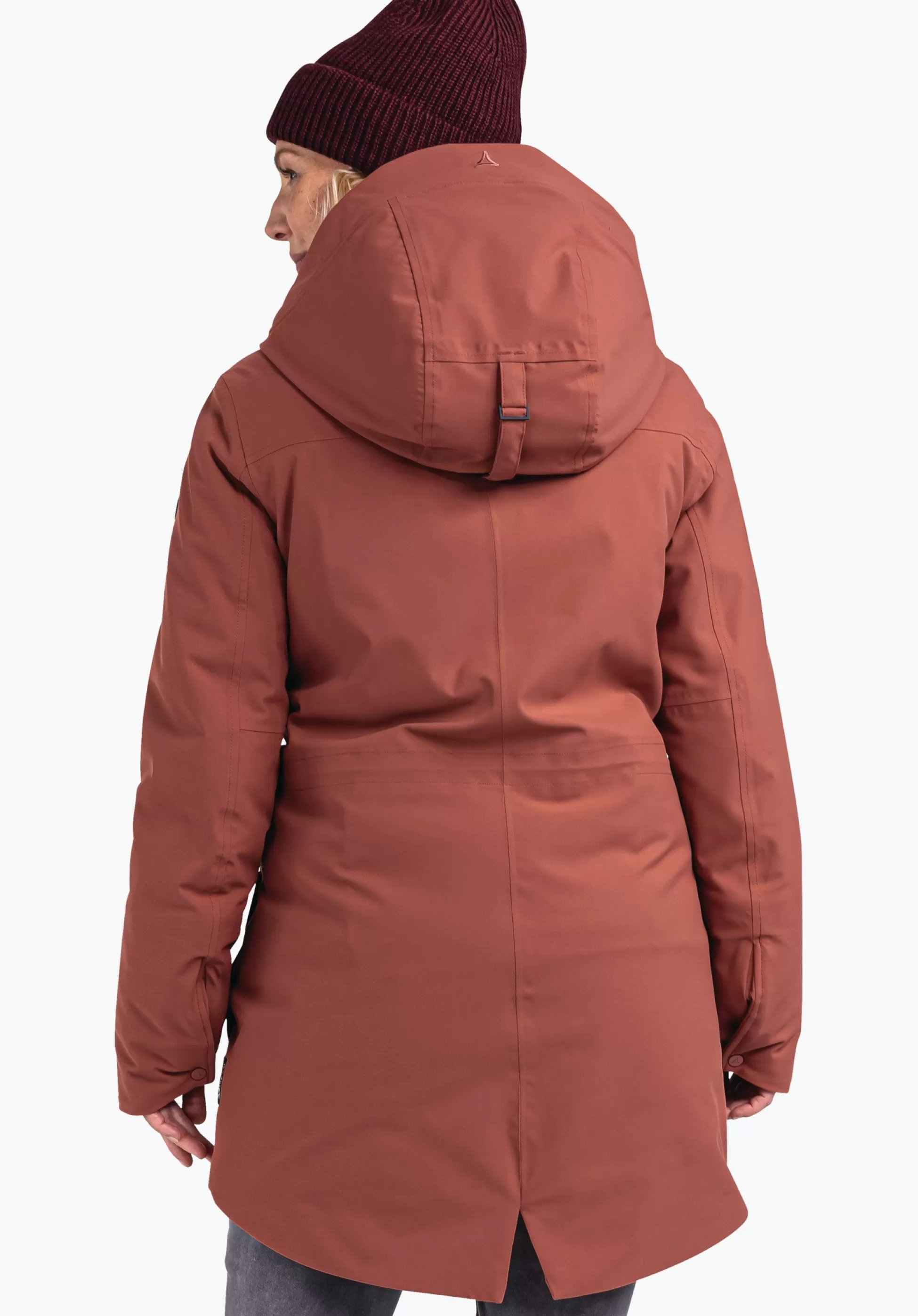 WOMEN SCHÖFFEL Travel/Leisure | Parka / Coat<Urban winter parka for wet and cold days red