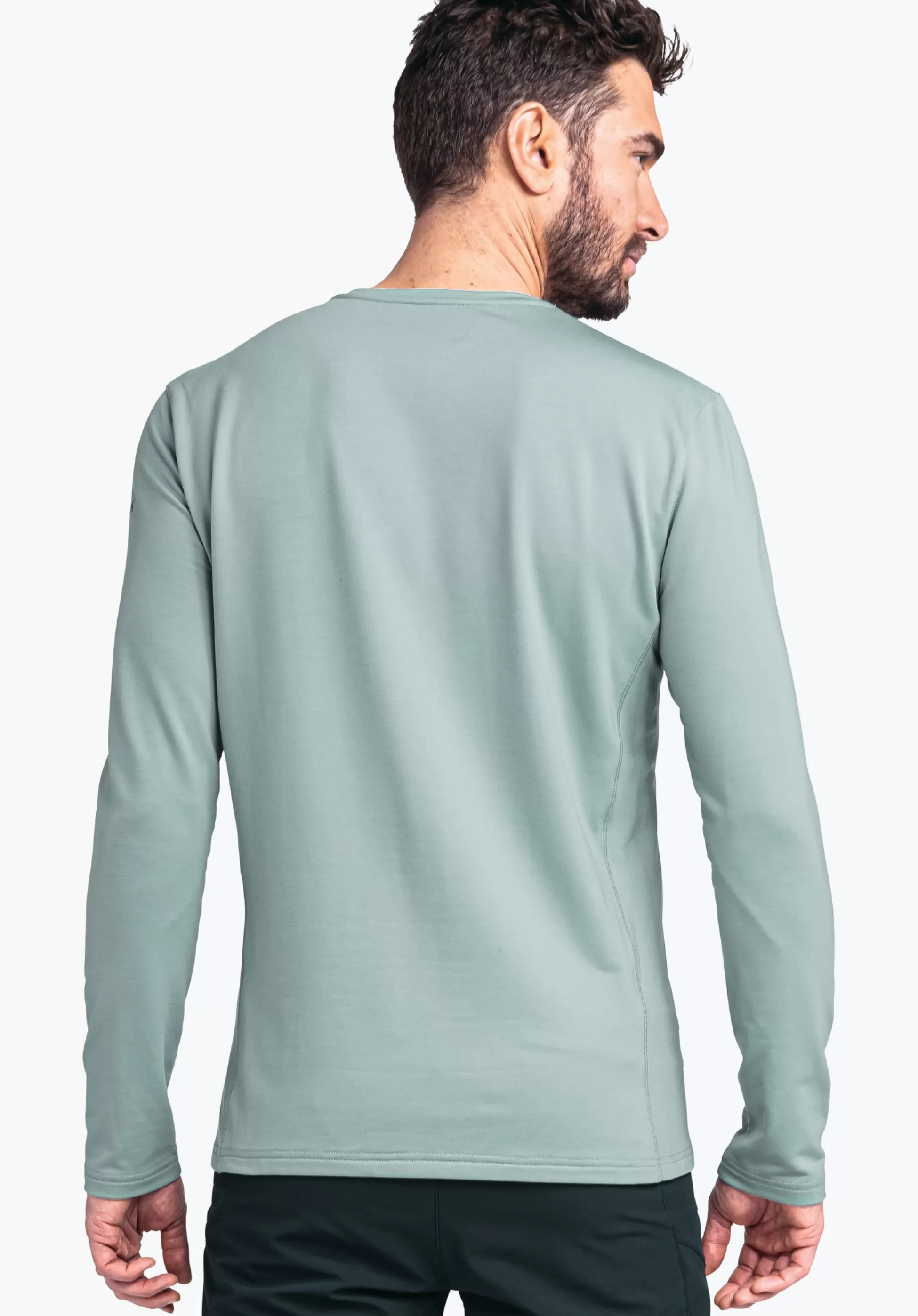 MEN SCHÖFFEL Trek & Hike<Very comfortable to wear longsleeve red