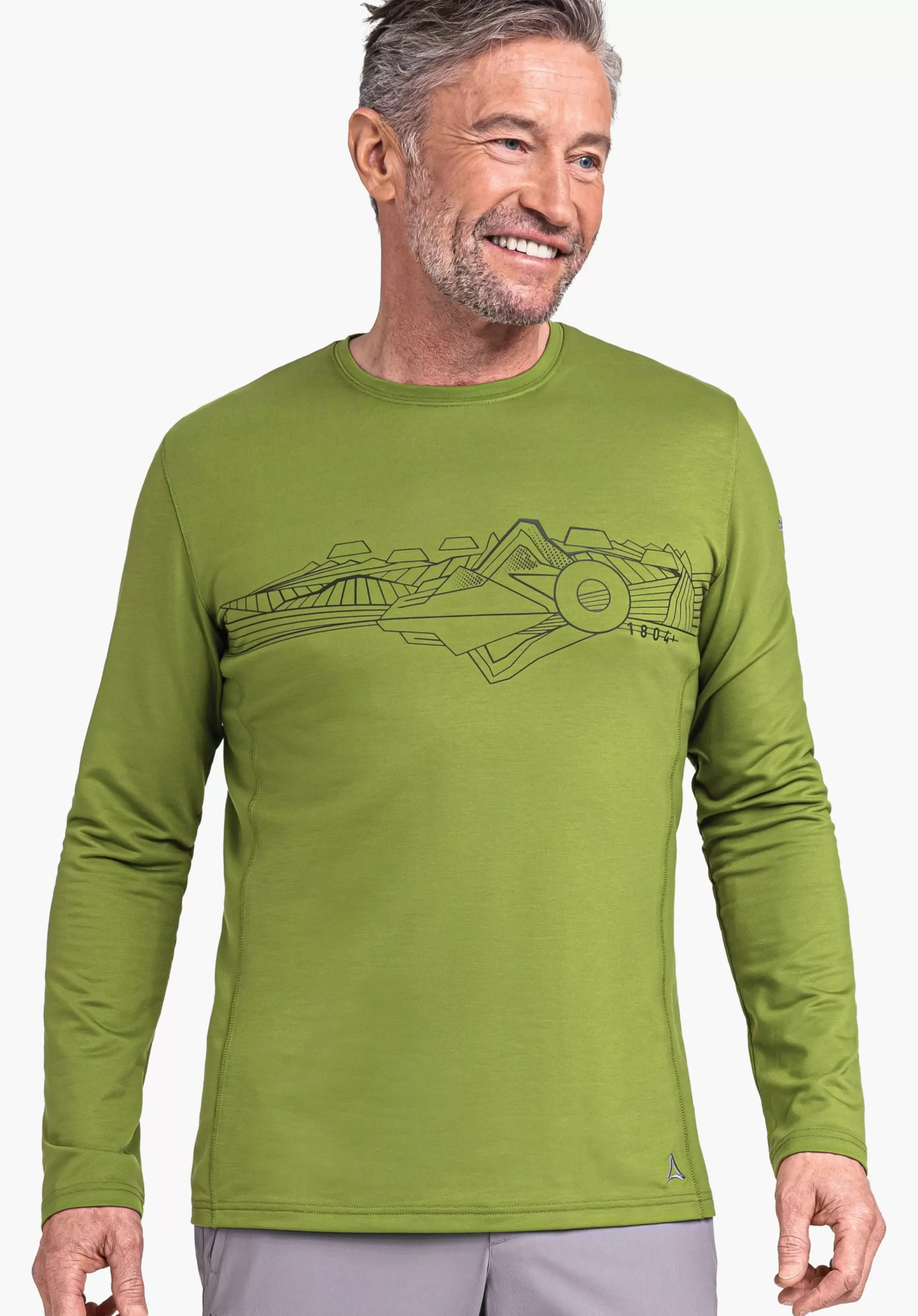 MEN SCHÖFFEL Trek & Hike<Very comfortable to wear longsleeve red
