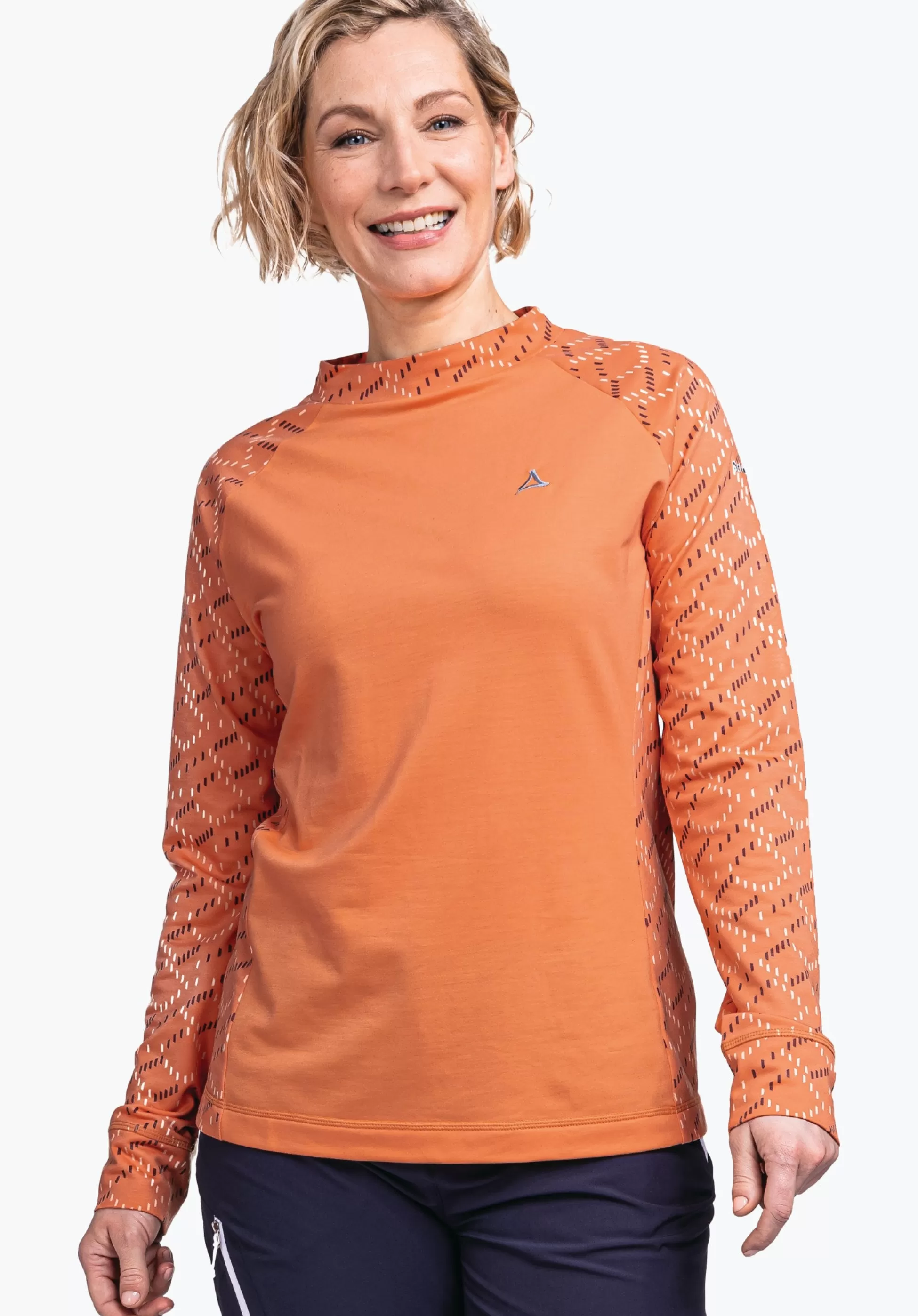 WOMEN SCHÖFFEL Trek & Hike<Very comfortable to wear longsleeve white