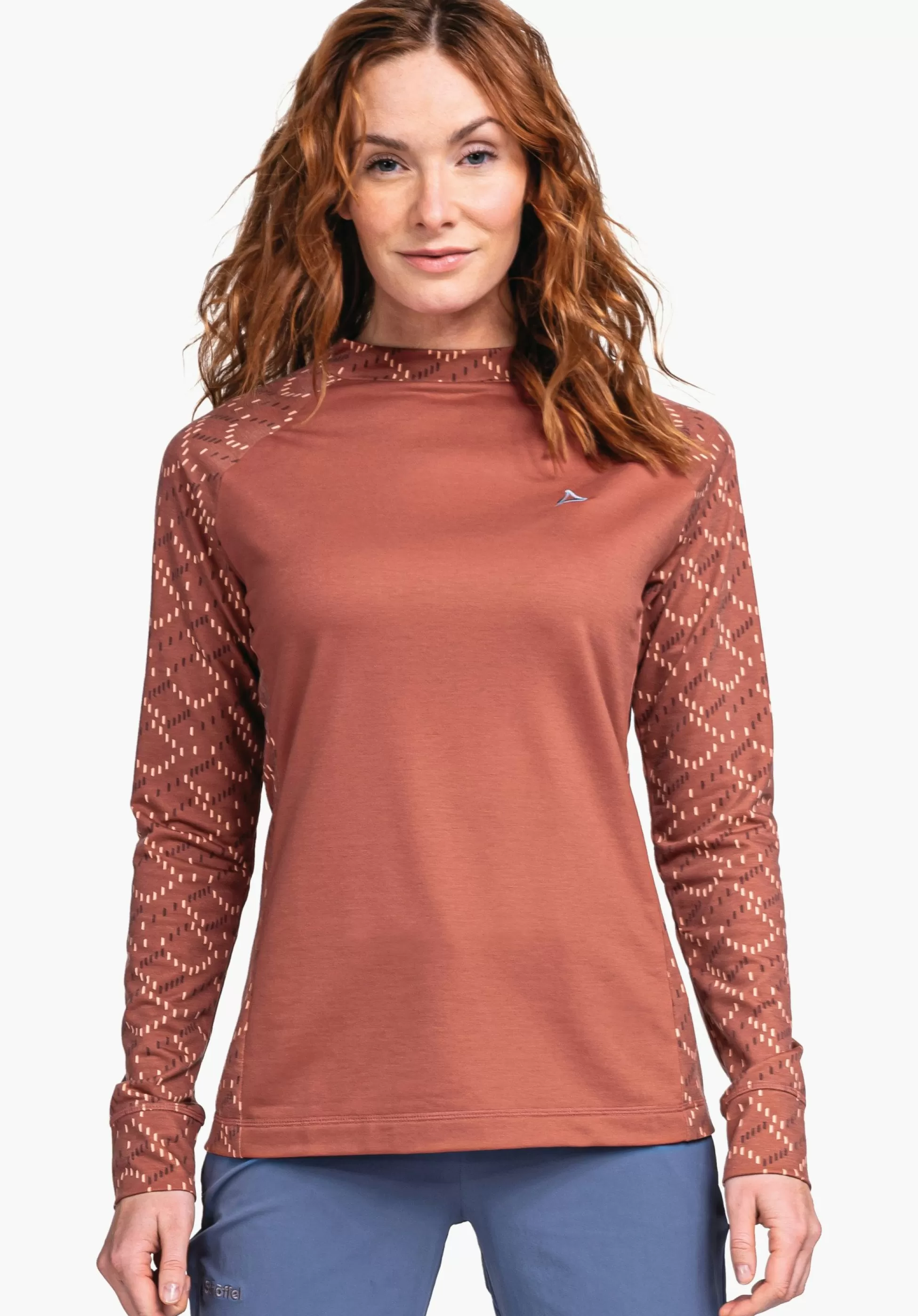 WOMEN SCHÖFFEL Trek & Hike<Very comfortable to wear longsleeve white