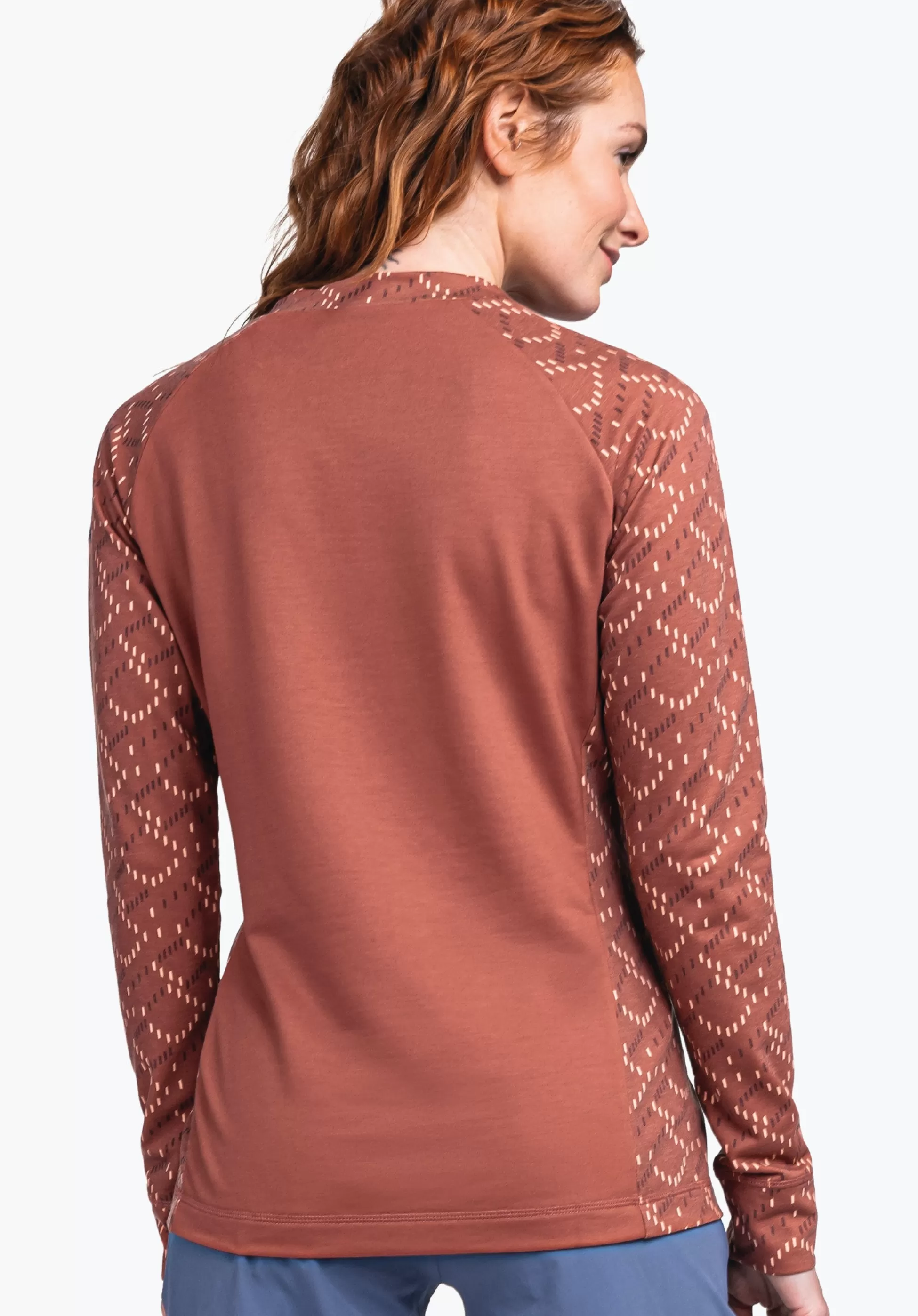 WOMEN SCHÖFFEL Trek & Hike<Very comfortable to wear longsleeve white