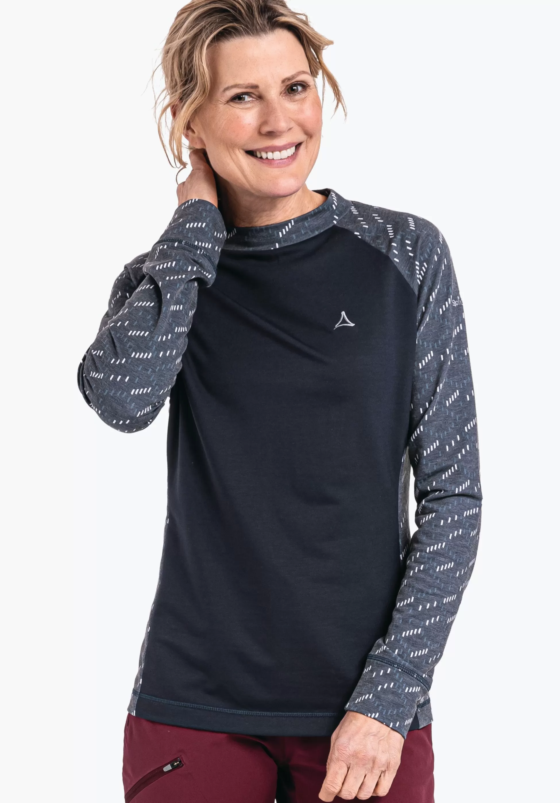 WOMEN SCHÖFFEL Trek & Hike<Very comfortable to wear longsleeve white