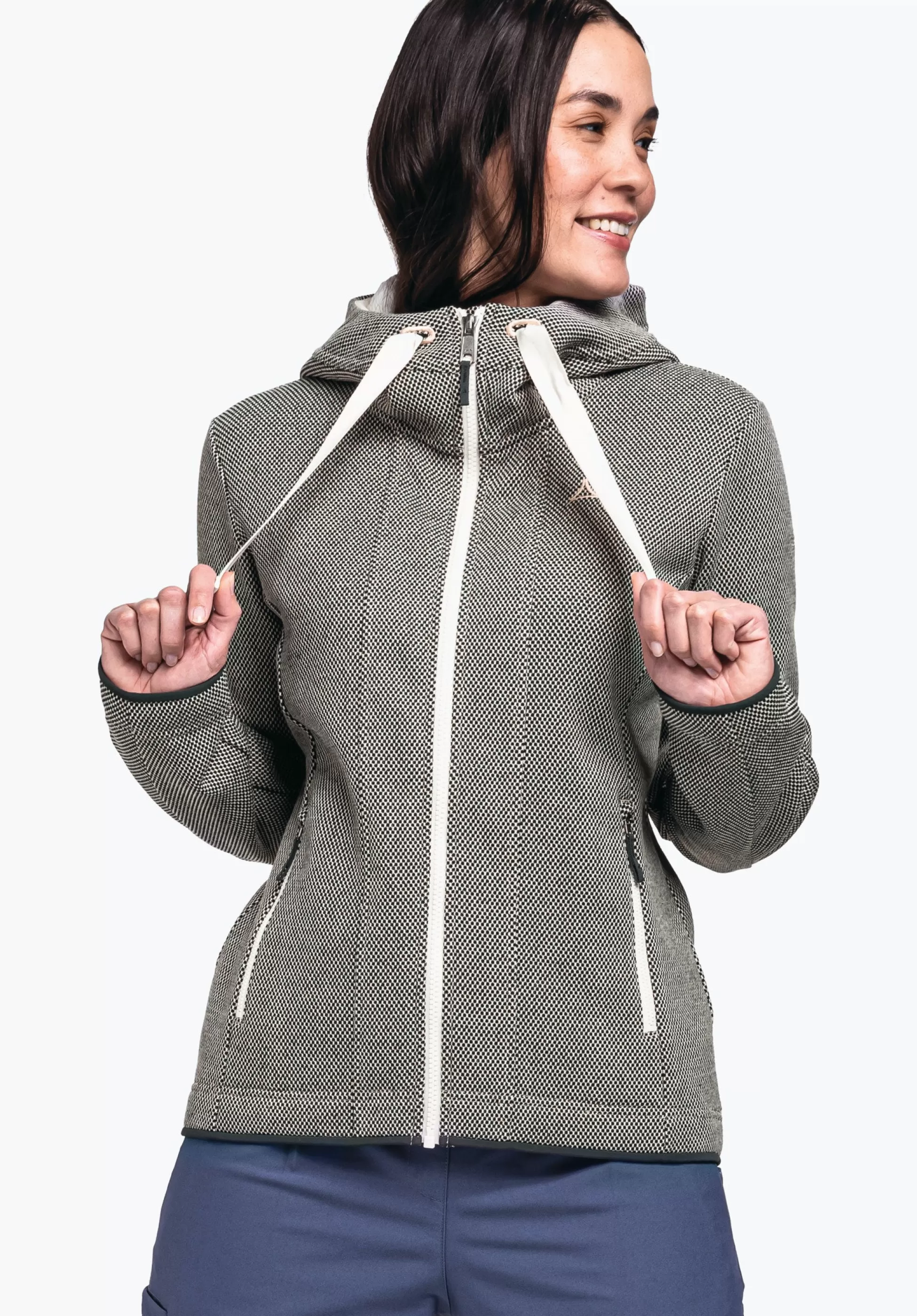 WOMEN SCHÖFFEL Travel/Leisure<Very warm fleece-mix hoody red