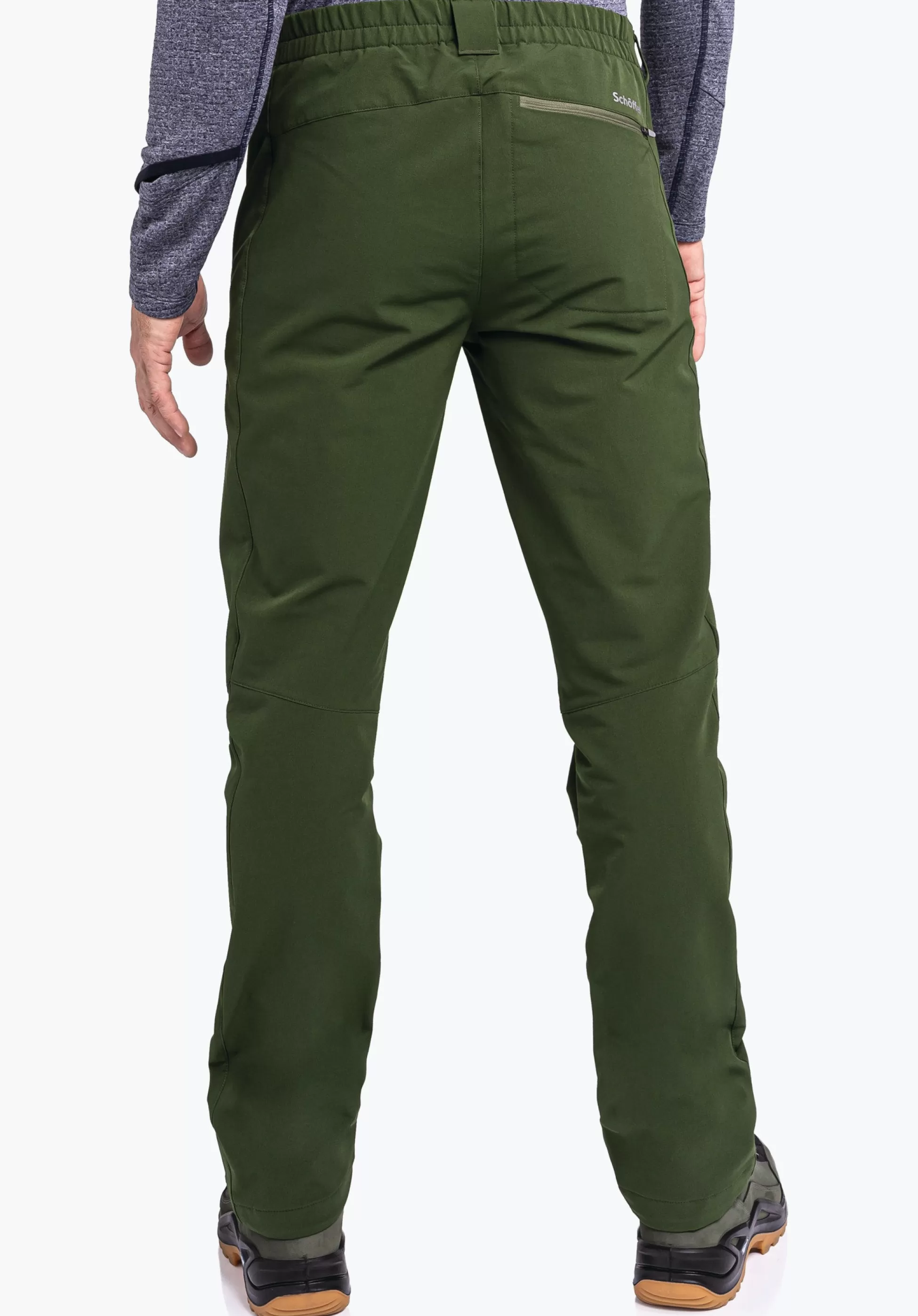 MEN SCHÖFFEL Trek & Hike | Pants Long<Warm & sporty hiking pants green