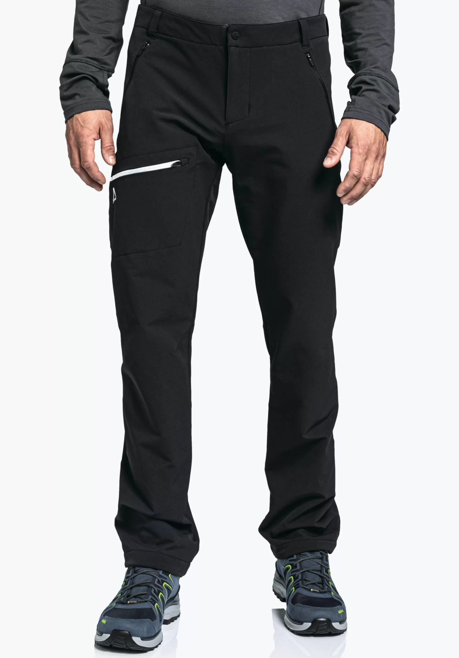 MEN SCHÖFFEL Pants Long | Trek & Hike<Warm & sporty hiking pants green