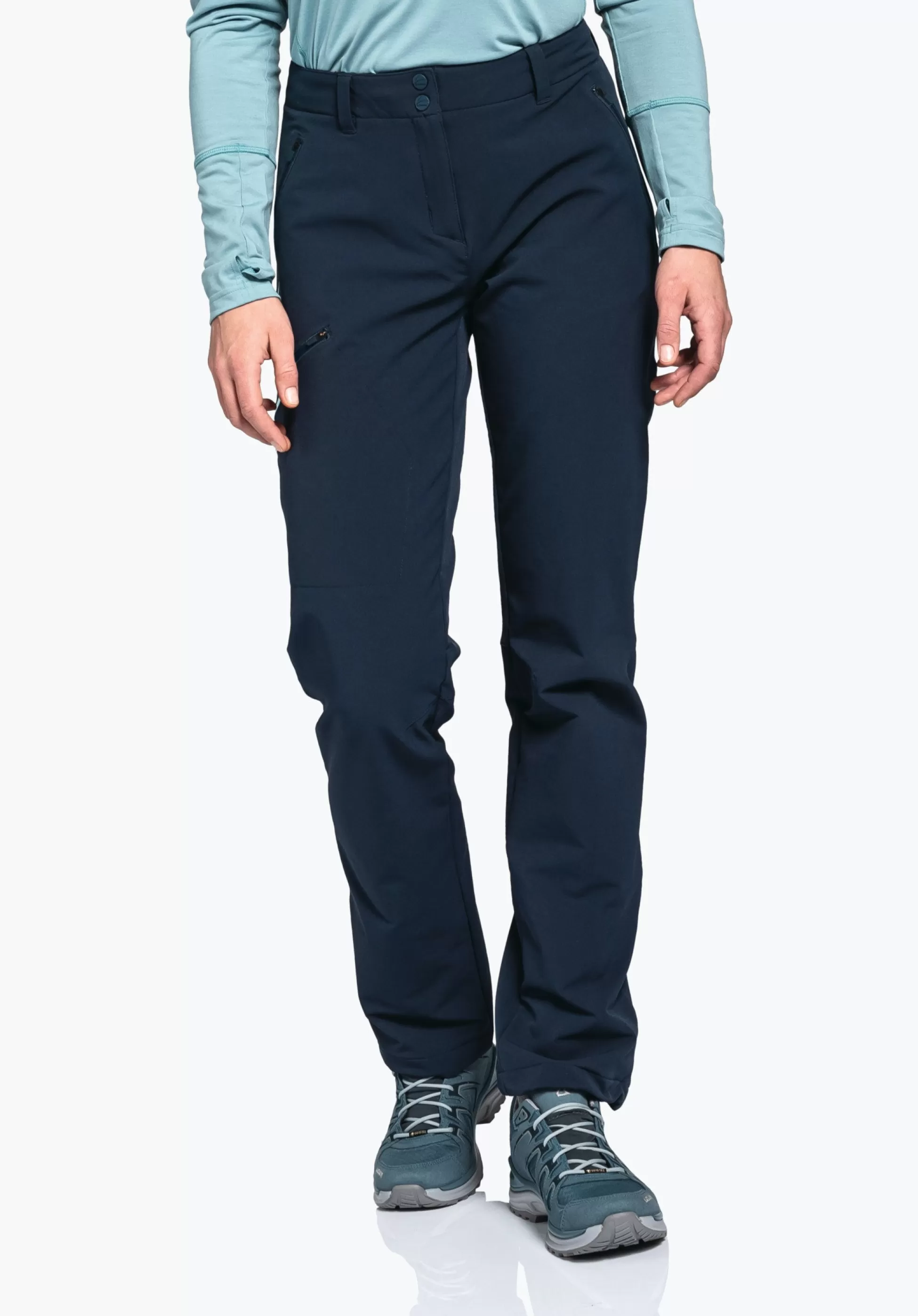 WOMEN SCHÖFFEL Trek & Hike | Pants Long<Warm & sporty hiking pants red