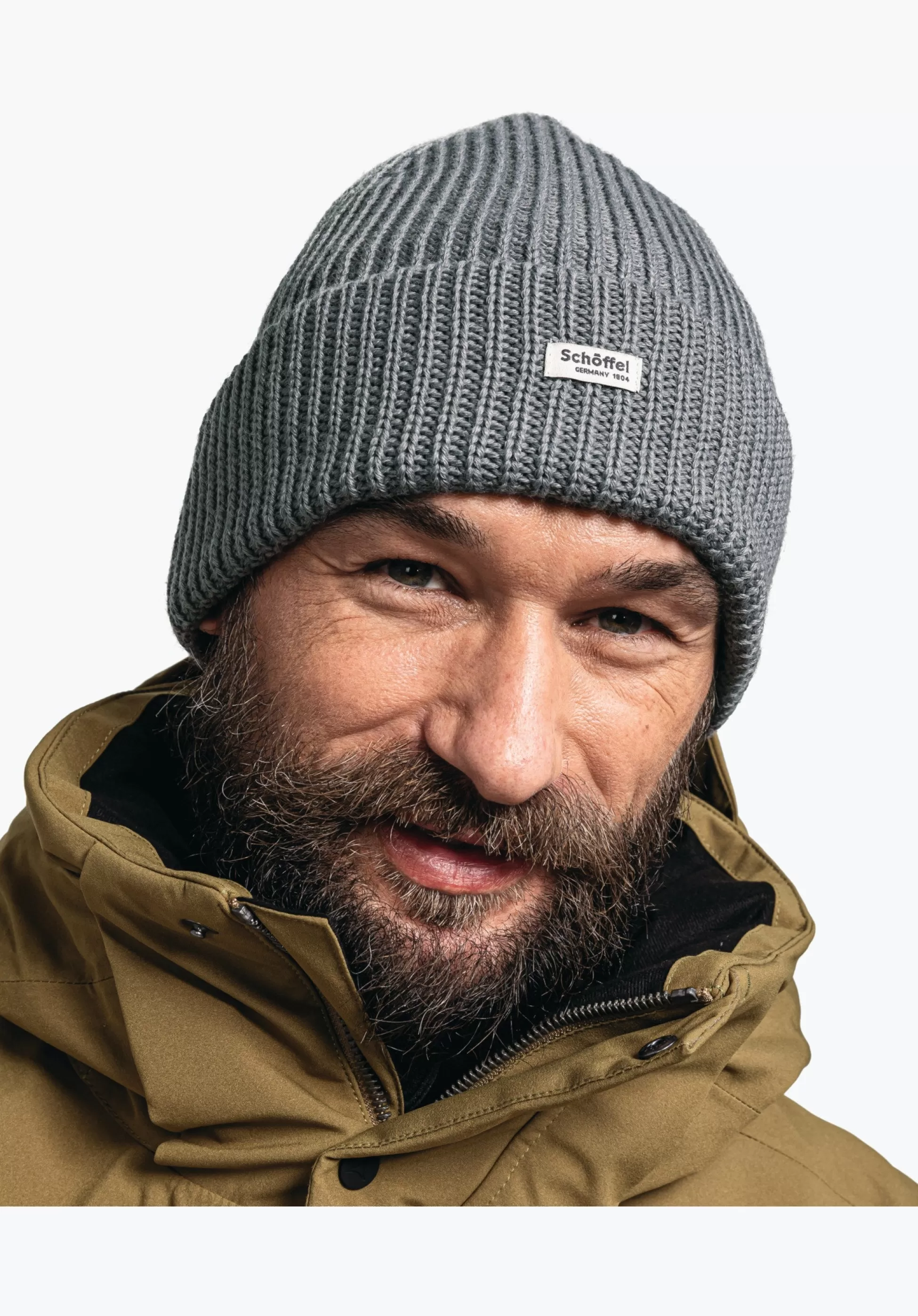 MEN SCHÖFFEL Travel/Leisure<Warm knitted hat with a fleece headband red